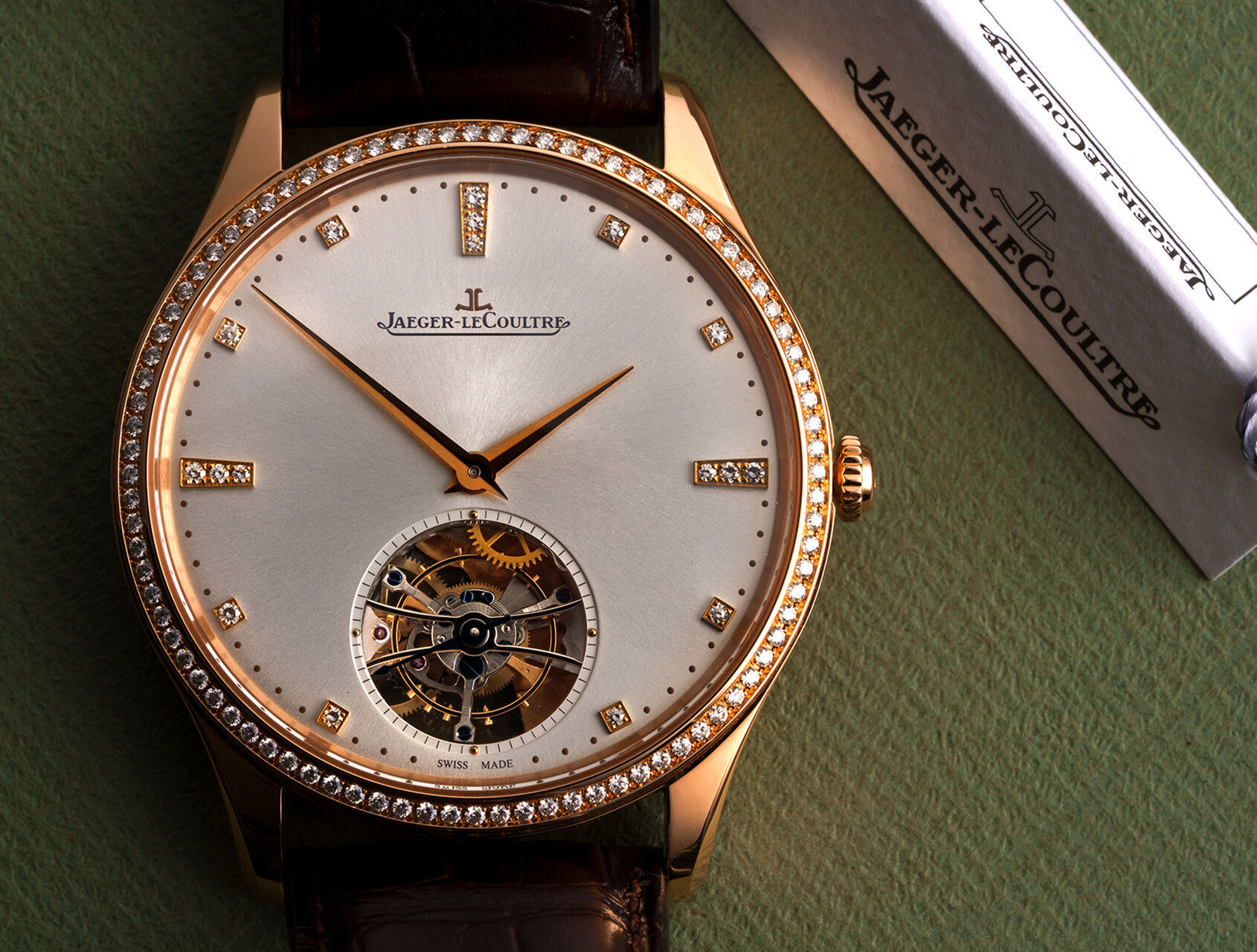 ref Q1322401 | Q1322401 - Rose Gold Tourbillon | Jaeger-leCoultre Jaeger-LeCoultre Master Ultra Thin Tourbillon