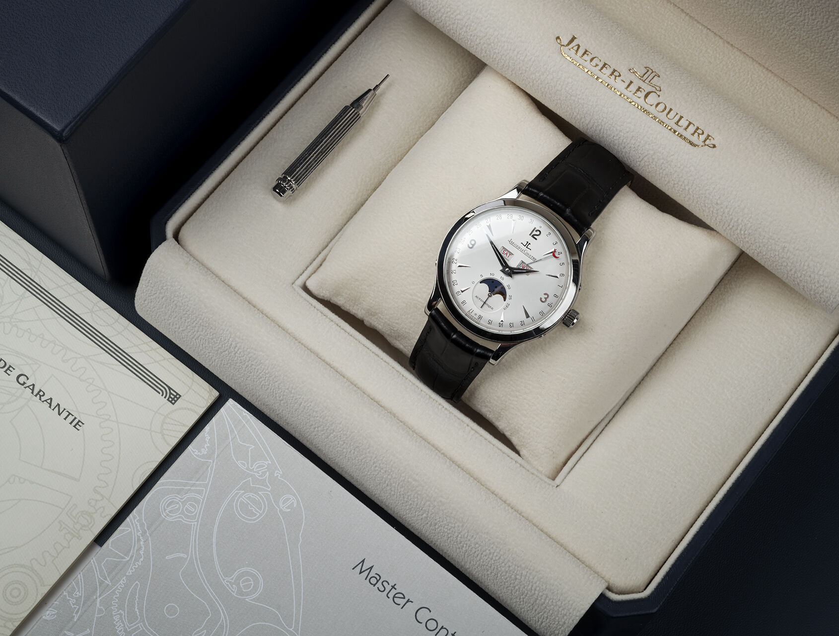 ref 140.8.98.S | 140.8.98.S - Triple Calendar | Jaeger-leCoultre Master Calendar