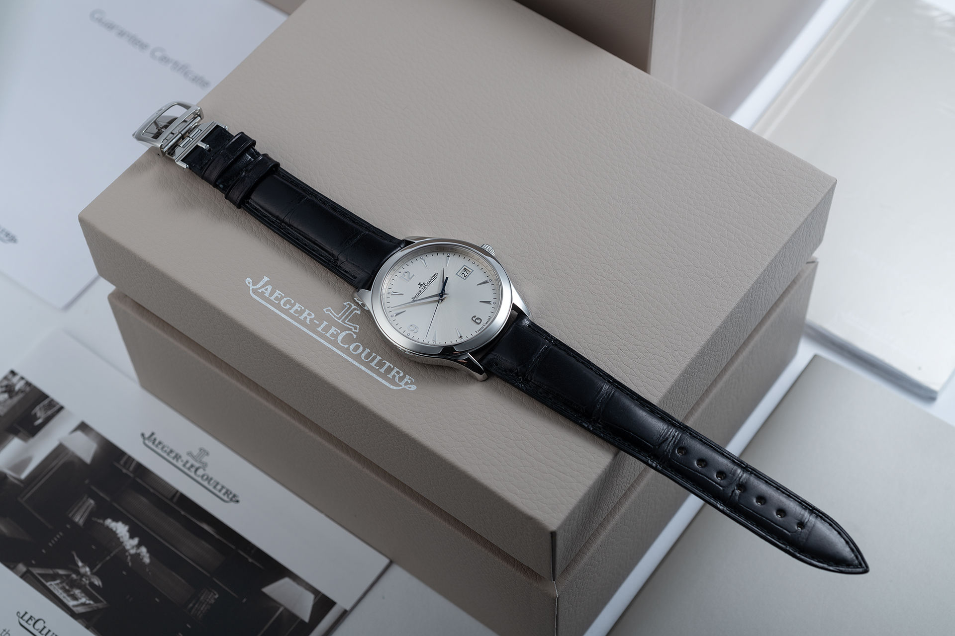 ref 176.8.40.S | Box and Paper | Jaeger-leCoultre Master Control