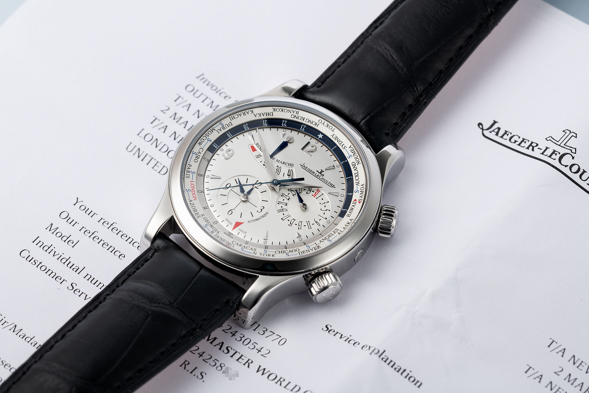 ref 146.8.32.S | Dual Time 'Fresh JLC Service' | Jaeger-leCoultre Master Geographic