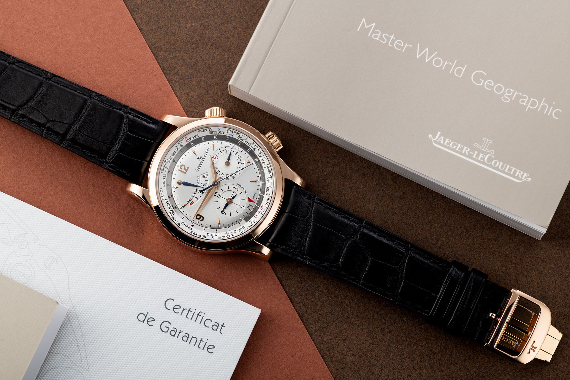 ref 146.2.36S 152 24 20 | Limited Edition 'Complete Set' | Jaeger-leCoultre Master Geographic