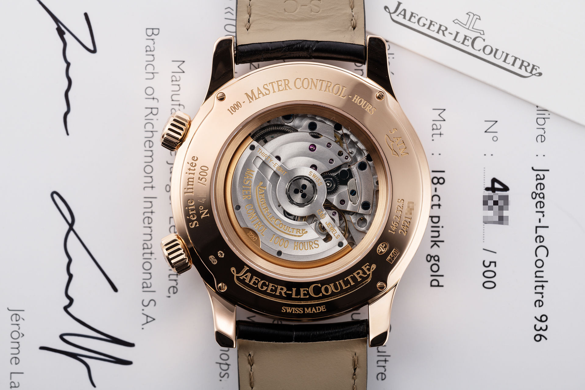 ref 146.2.36S 152 24 20 | Limited Edition 'Complete Set' | Jaeger-leCoultre Master Geographic