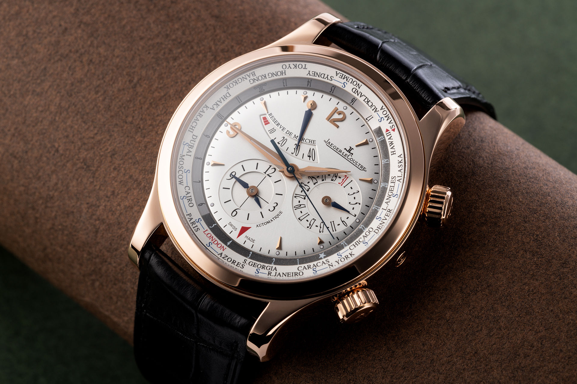 Jaeger-leCoultre Master Geographic Watches | ref 146.2.36S 152 24 20 ...