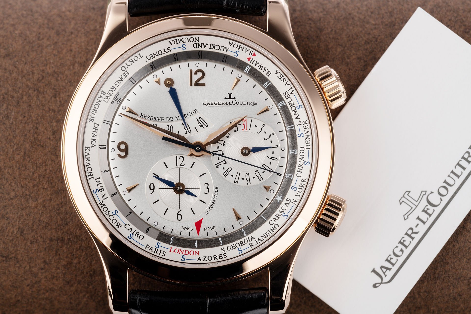 ref 146.2.36S 152 24 20 | Limited Edition 'Complete Set' | Jaeger-leCoultre Master Geographic