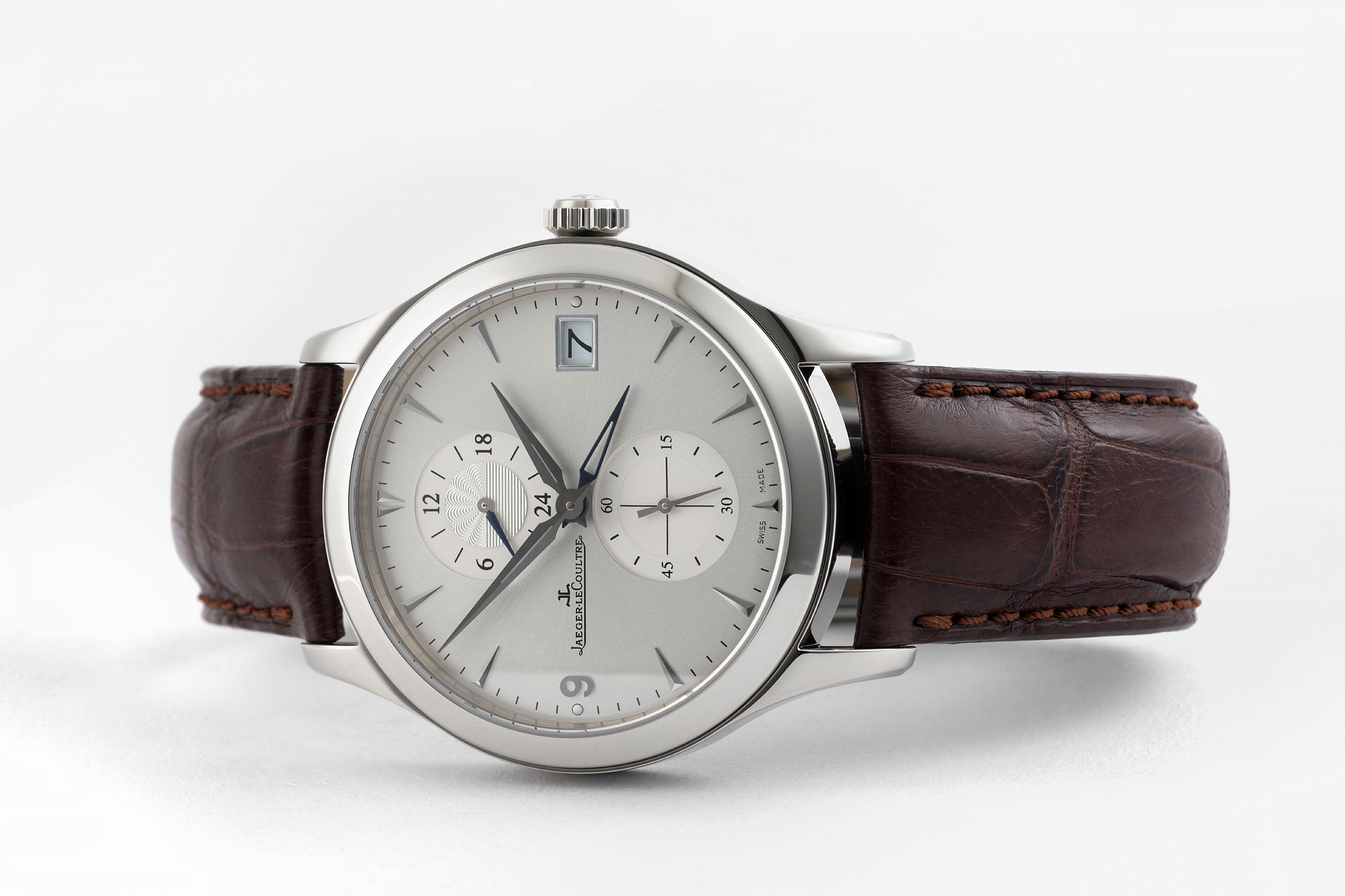 ref Q162843 | 'Unworn JP McManus' | Jaeger-leCoultre Master Hometime