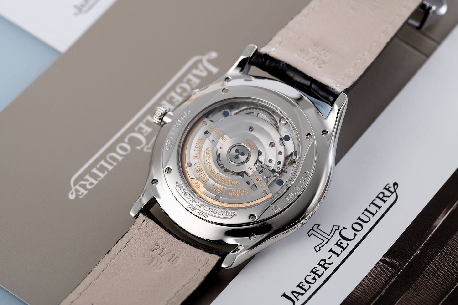 ref 176.8.38.S | Complete Set 'Power Reserve' | Jaeger-leCoultre Master Réserve de Marche