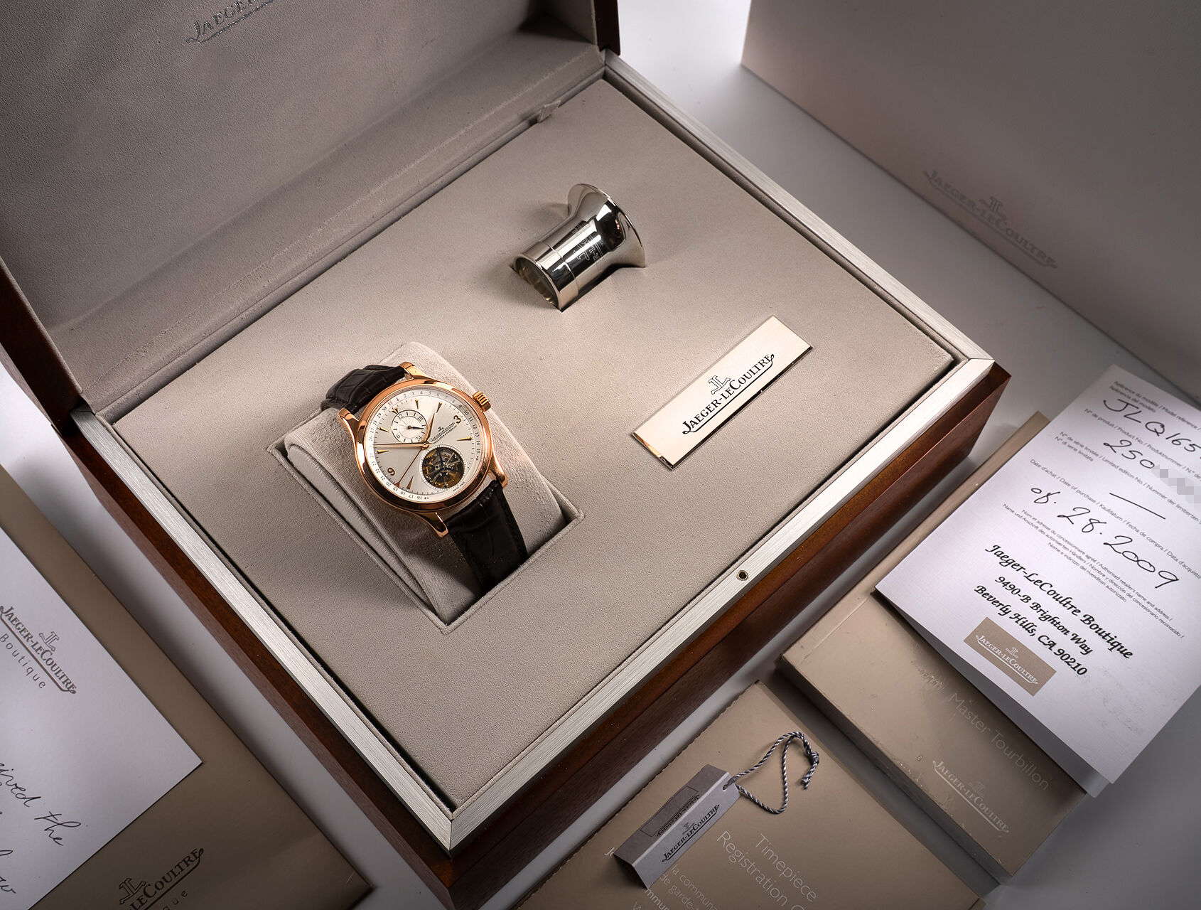 ref Q1652420 | Q1652420 - Rose Gold | Jaeger-leCoultre Master Tourbillon