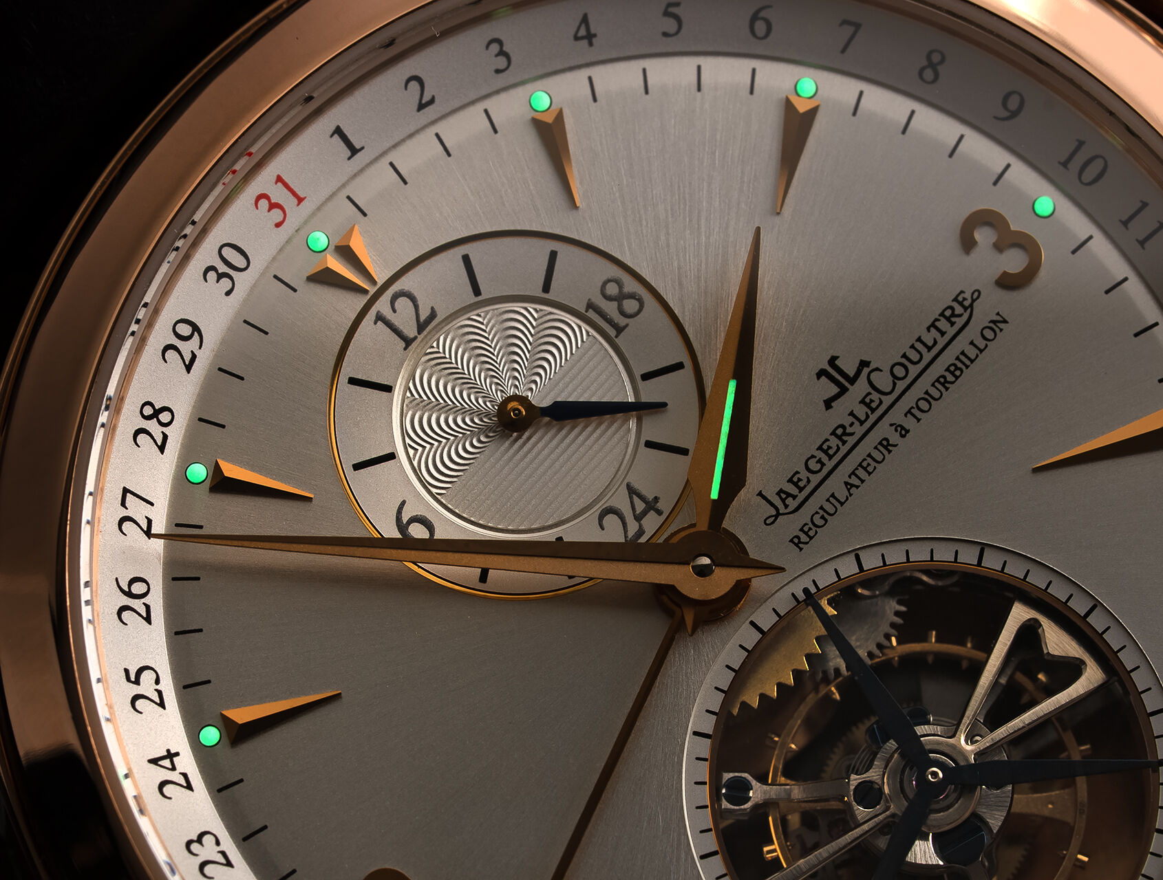 ref Q1652420 | Q1652420 - Rose Gold | Jaeger-leCoultre Master Tourbillon
