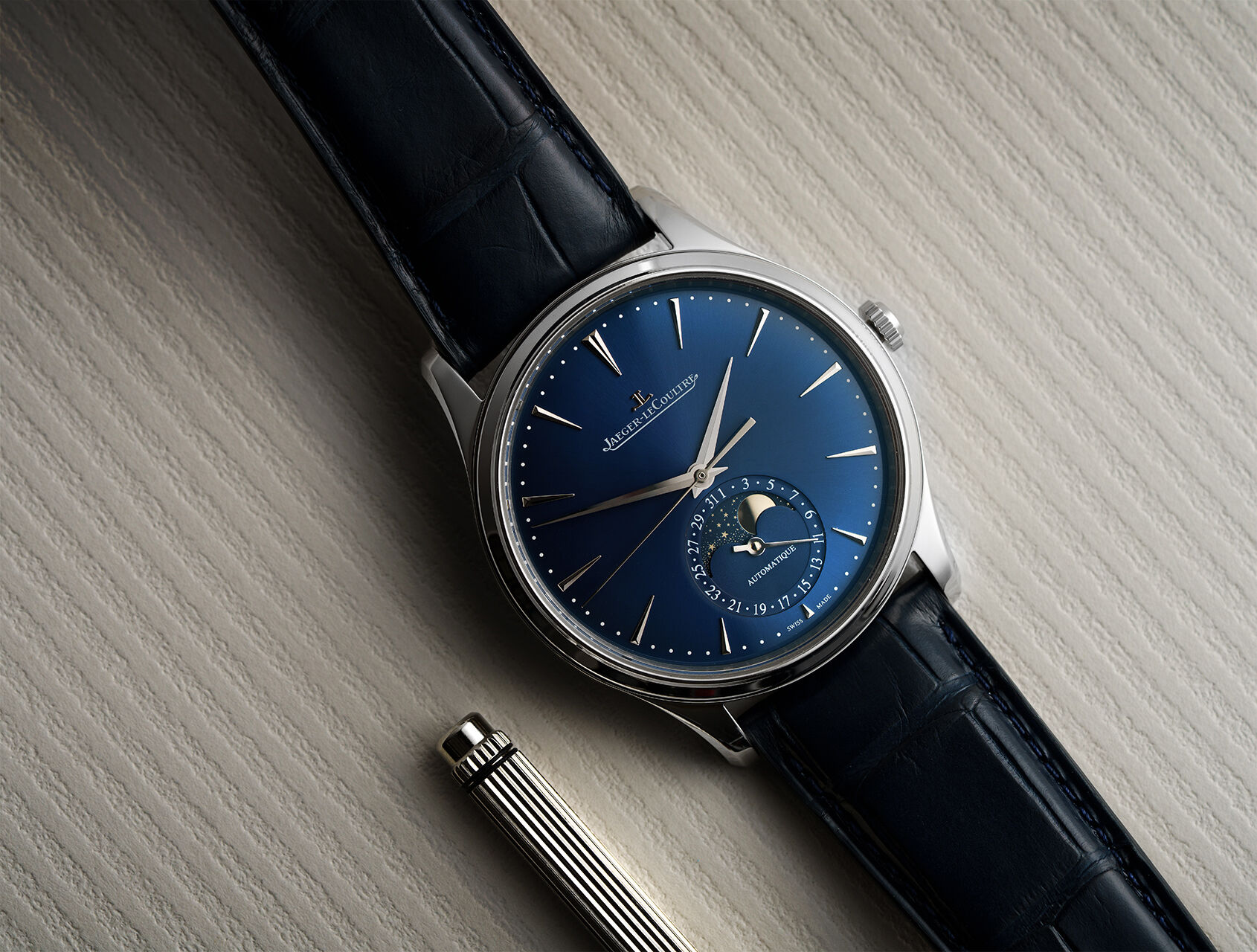 ref Q1368480 | Q1368480 - Box & Papers | Jaeger-leCoultre Master ultra thingy Moon