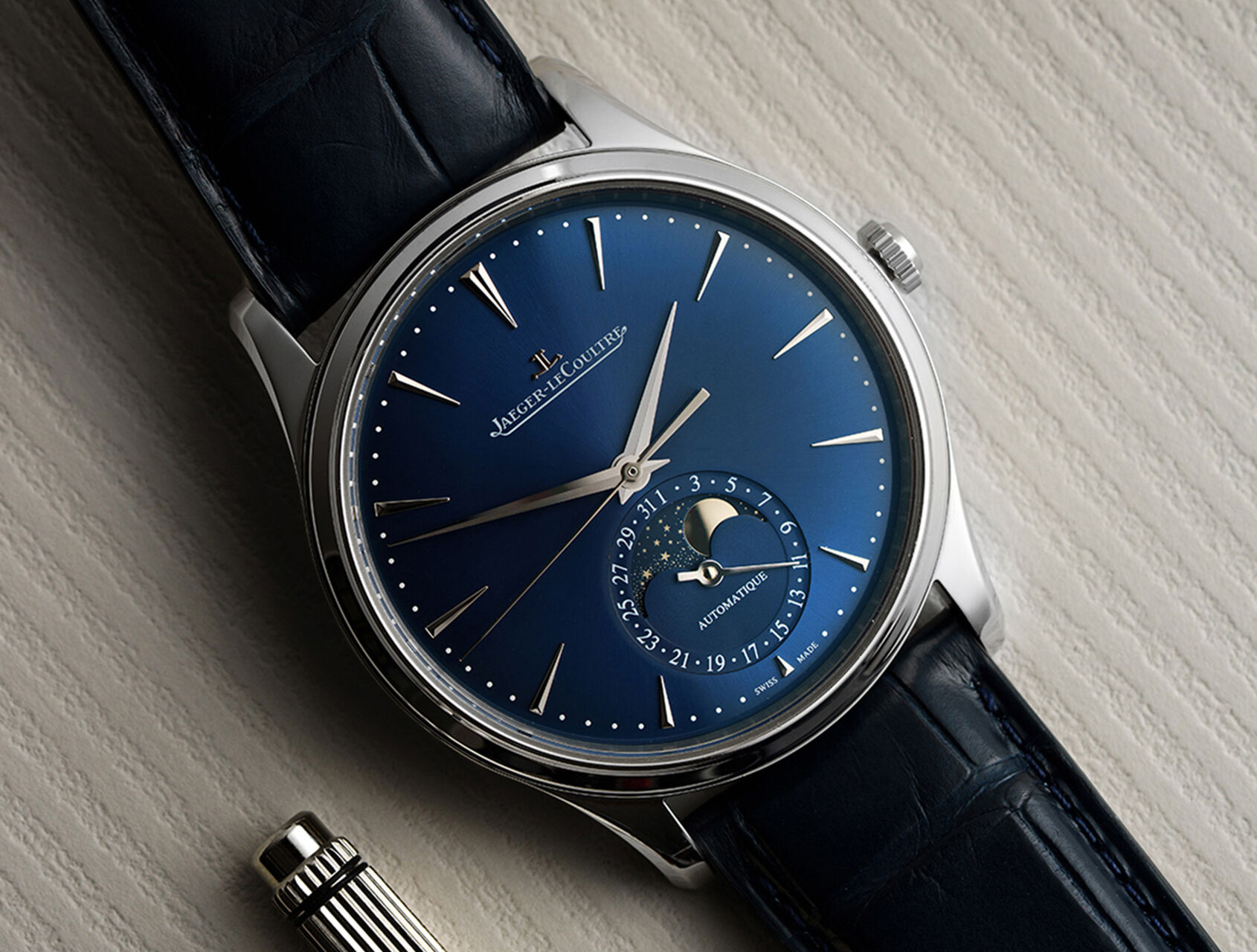 ref Q1368480 | Q1368480 - Box & Papers | Jaeger-leCoultre Master ultra thingy Moon