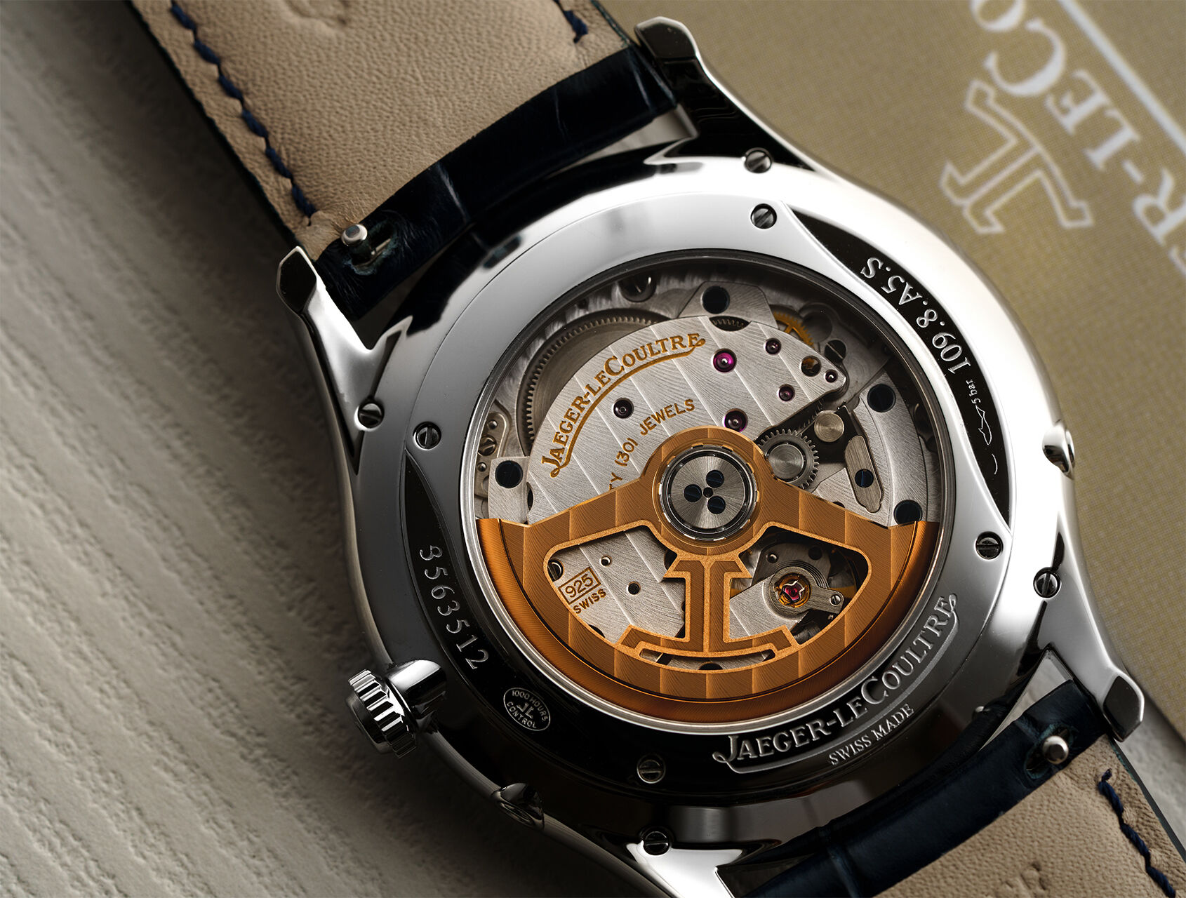 ref Q1368480 | Q1368480 - Box & Papers | Jaeger-leCoultre Master ultra thingy Moon