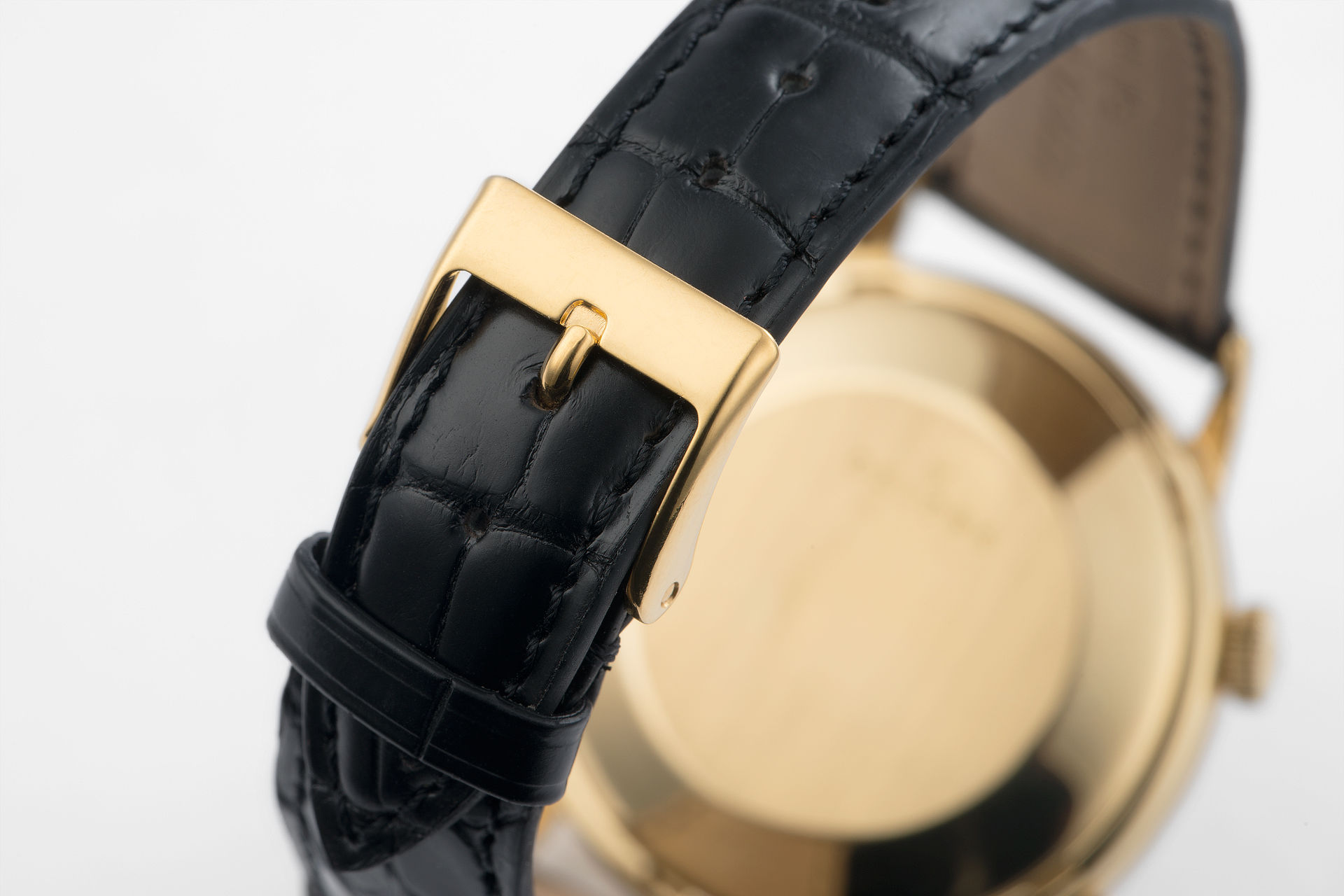 ref E855 | Alarm Watch - Vintage 18ct Gold | Jaeger-leCoultre Memovox