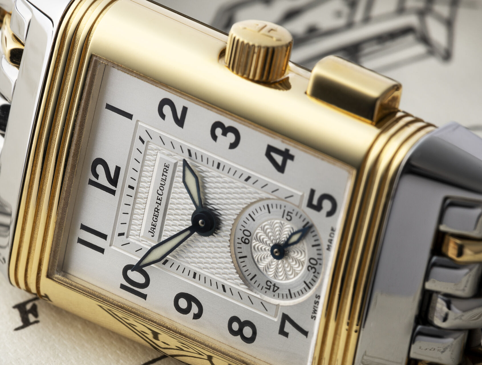 ref 255.5.82 | 255.5.82 - Gold & Steel | Jaeger-leCoultre Reverso