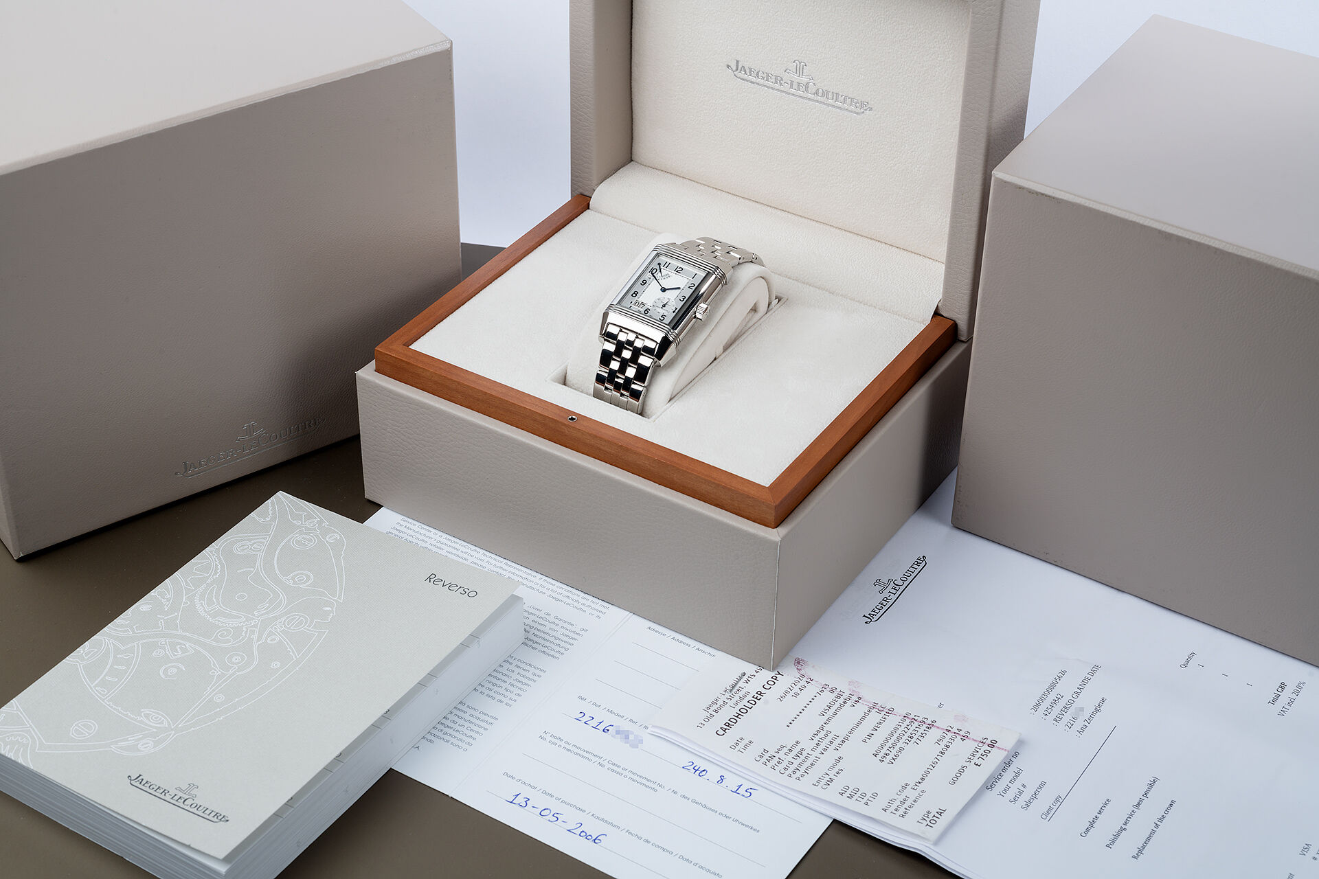 ref 240.8.15 | Service Warranty to 2022 | Jaeger-leCoultre Reverso 8 Day