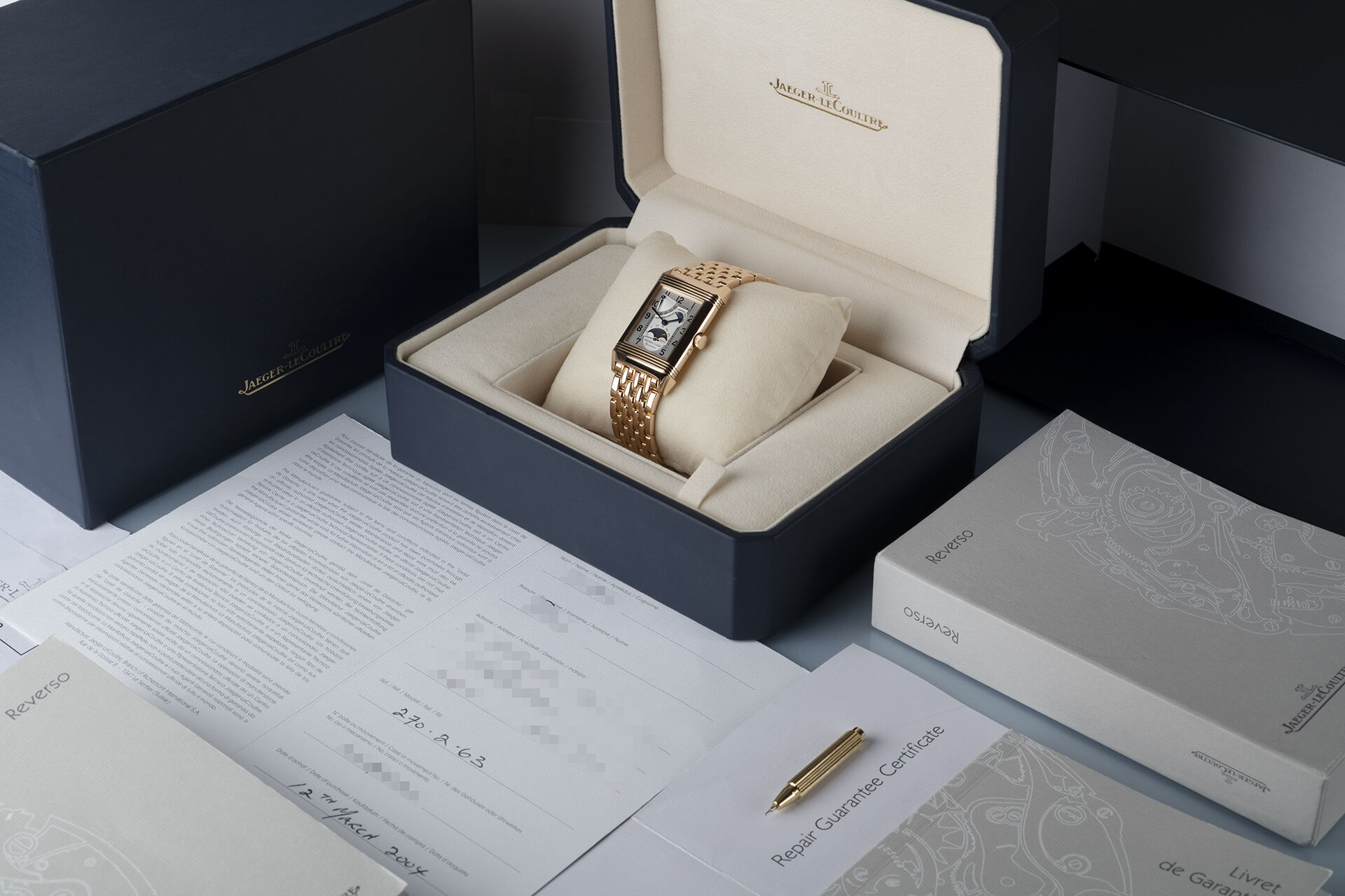 ref 270.2.63 | '18ct Rose Gold' | Jaeger-leCoultre Reverso