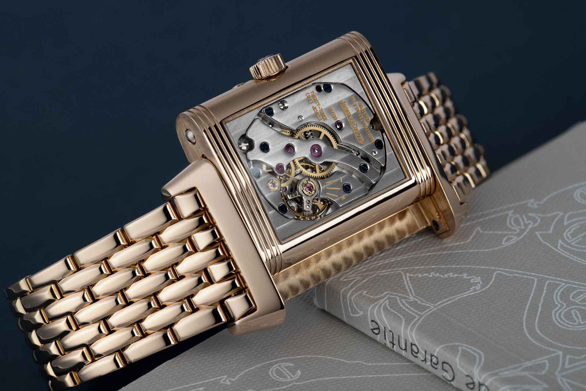 ref 270.2.63 | '18ct Rose Gold' | Jaeger-leCoultre Reverso