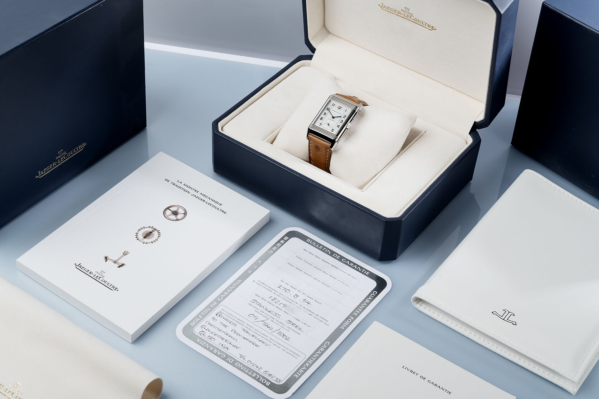 ref 270.8.54 | Box & Certificate | Jaeger-leCoultre Reverso Duo