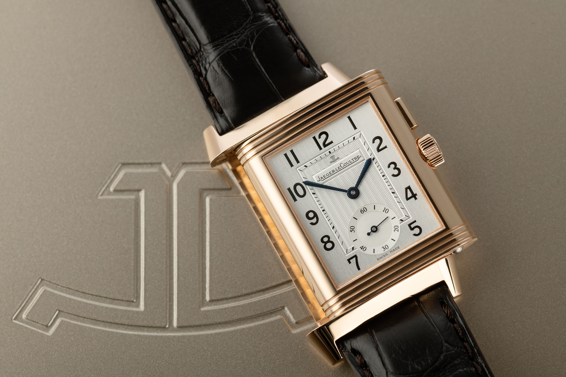 ref JLQ2712510 | Rose Gold 'Day-Night' | Jaeger-leCoultre Reverso Duo