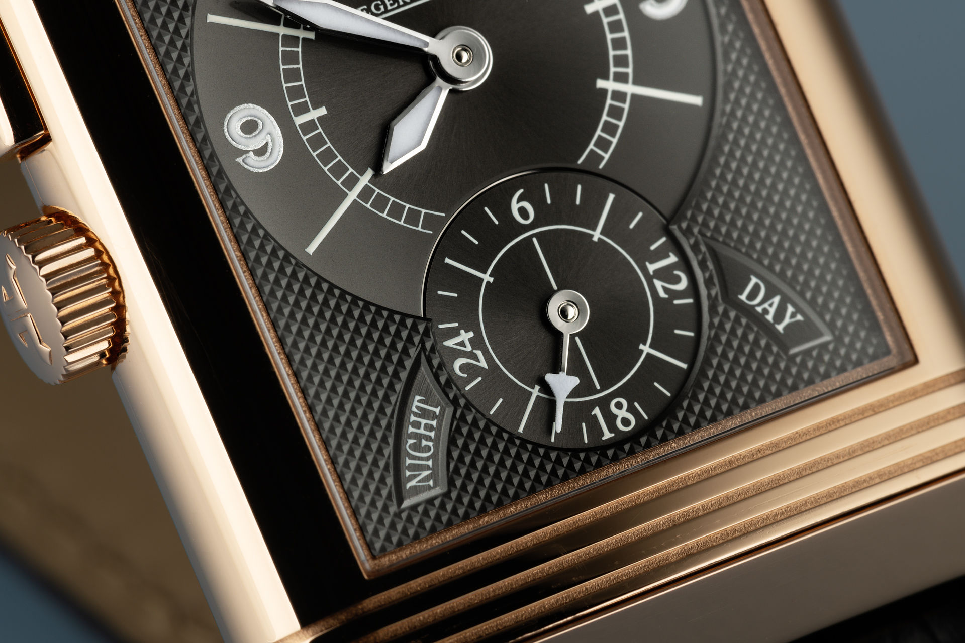 ref JLQ2712510 | Rose Gold 'Day-Night' | Jaeger-leCoultre Reverso Duo