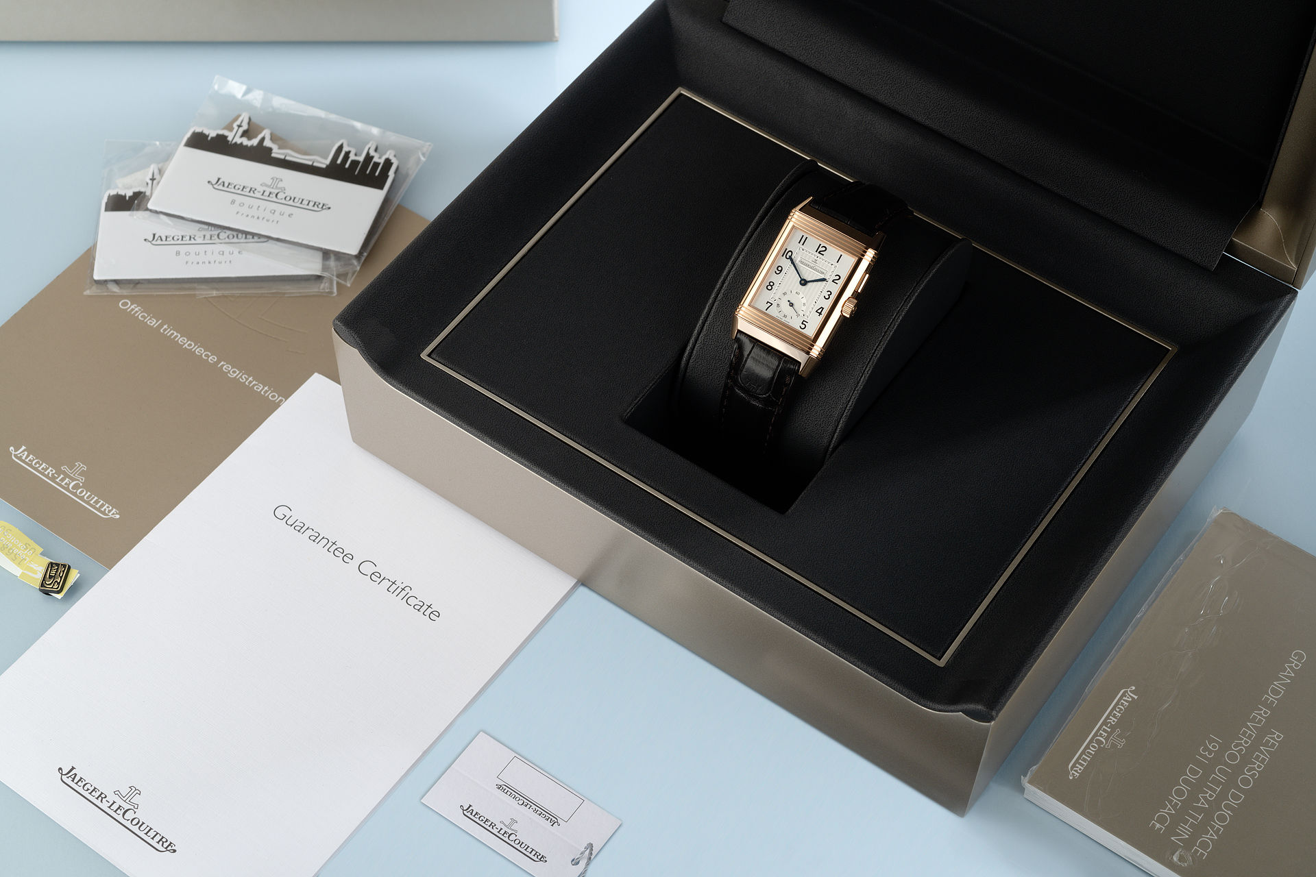 ref JLQ2712510 | Rose Gold 'Day-Night' | Jaeger-leCoultre Reverso Duo