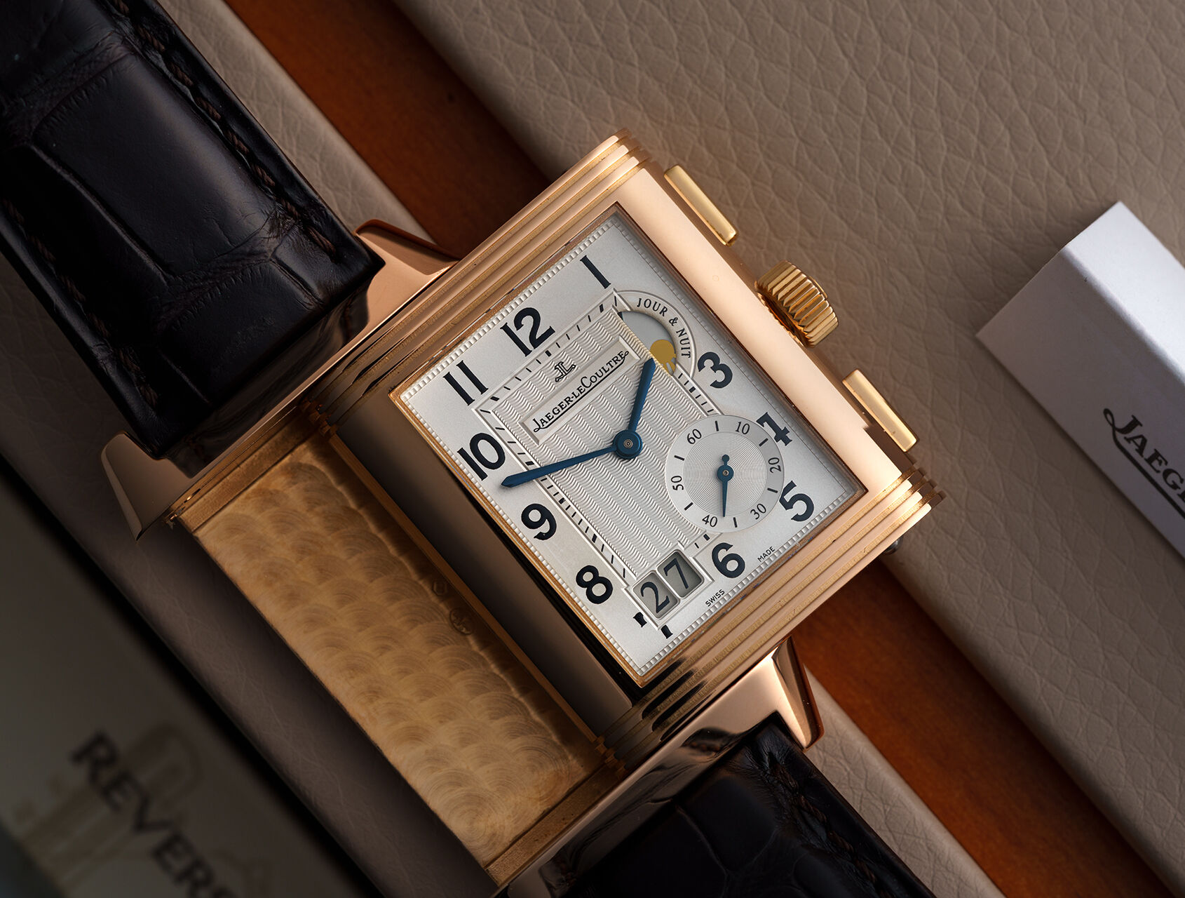 ref Q3022420 | Q3022420 - Rose Gold | Jaeger-leCoultre Reverso Grand GMT