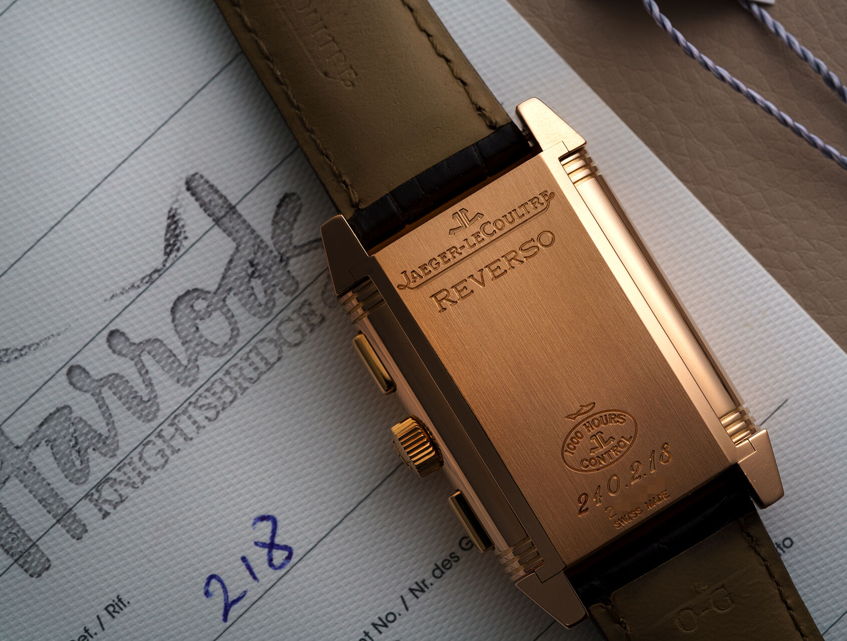 ref Q3022420 | Q3022420 - Rose Gold | Jaeger-leCoultre Reverso Grand GMT