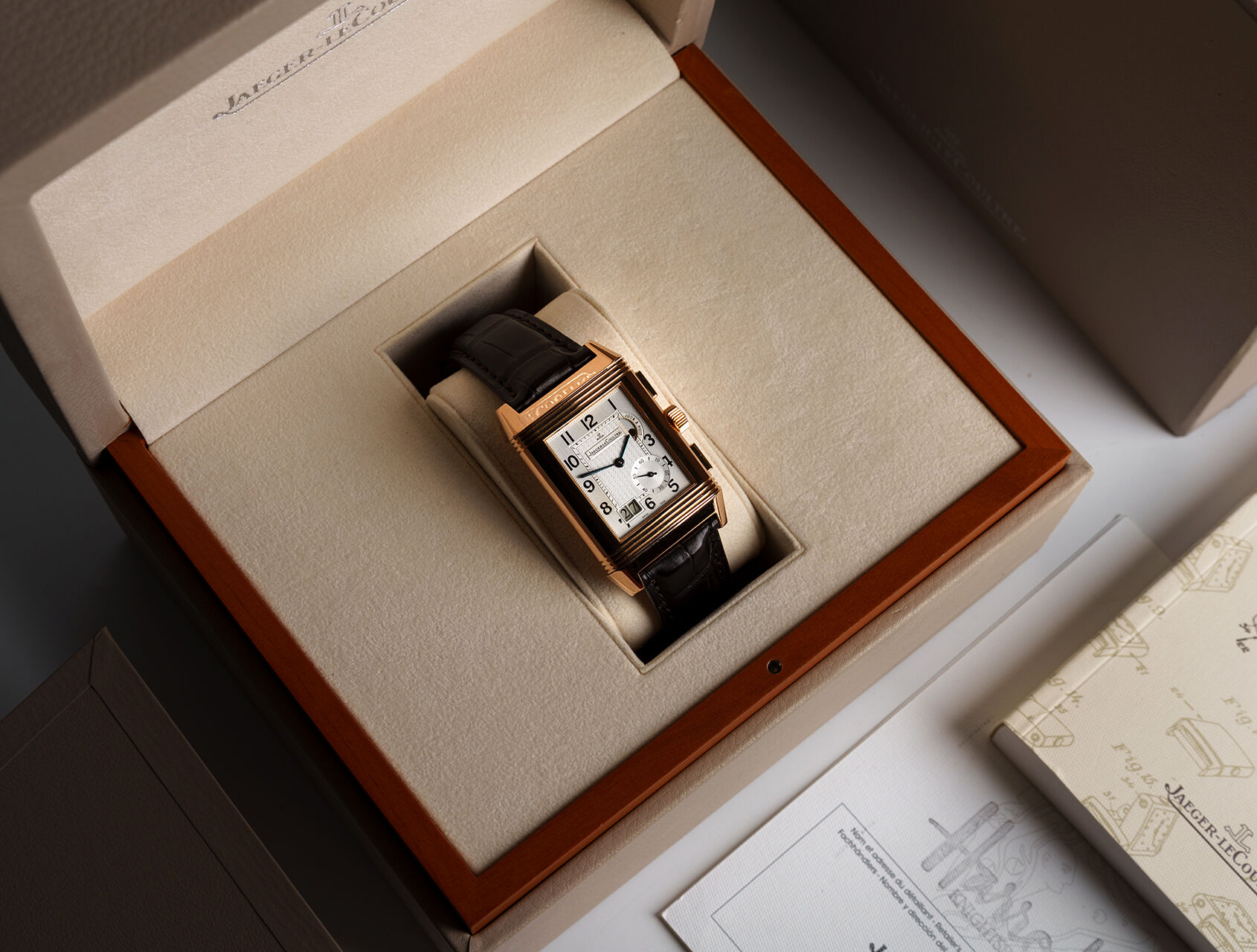 ref Q3022420 | Q3022420 - Rose Gold | Jaeger-leCoultre Reverso Grand GMT