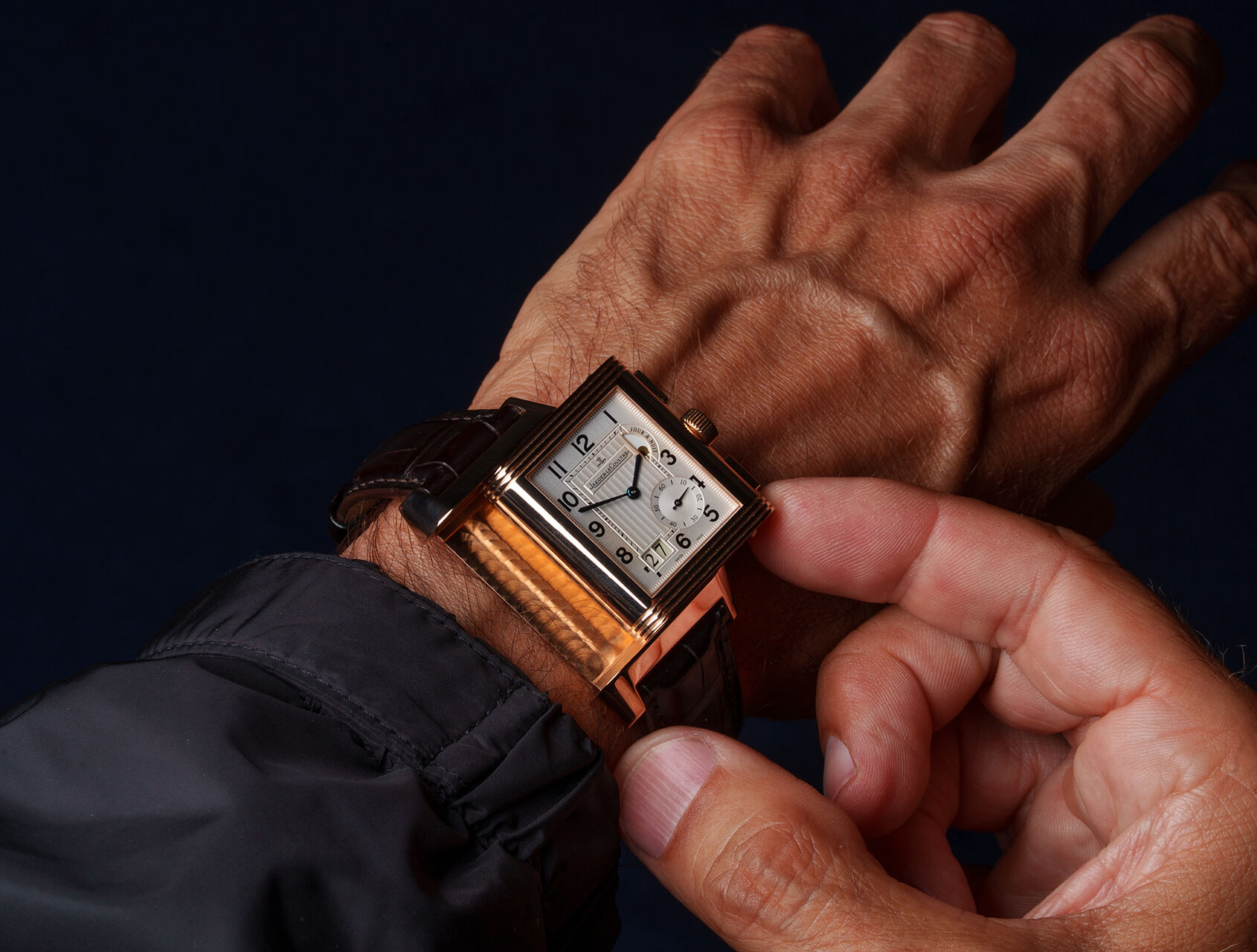 ref Q3022420 | Q3022420 - Rose Gold | Jaeger-leCoultre Reverso Grand GMT