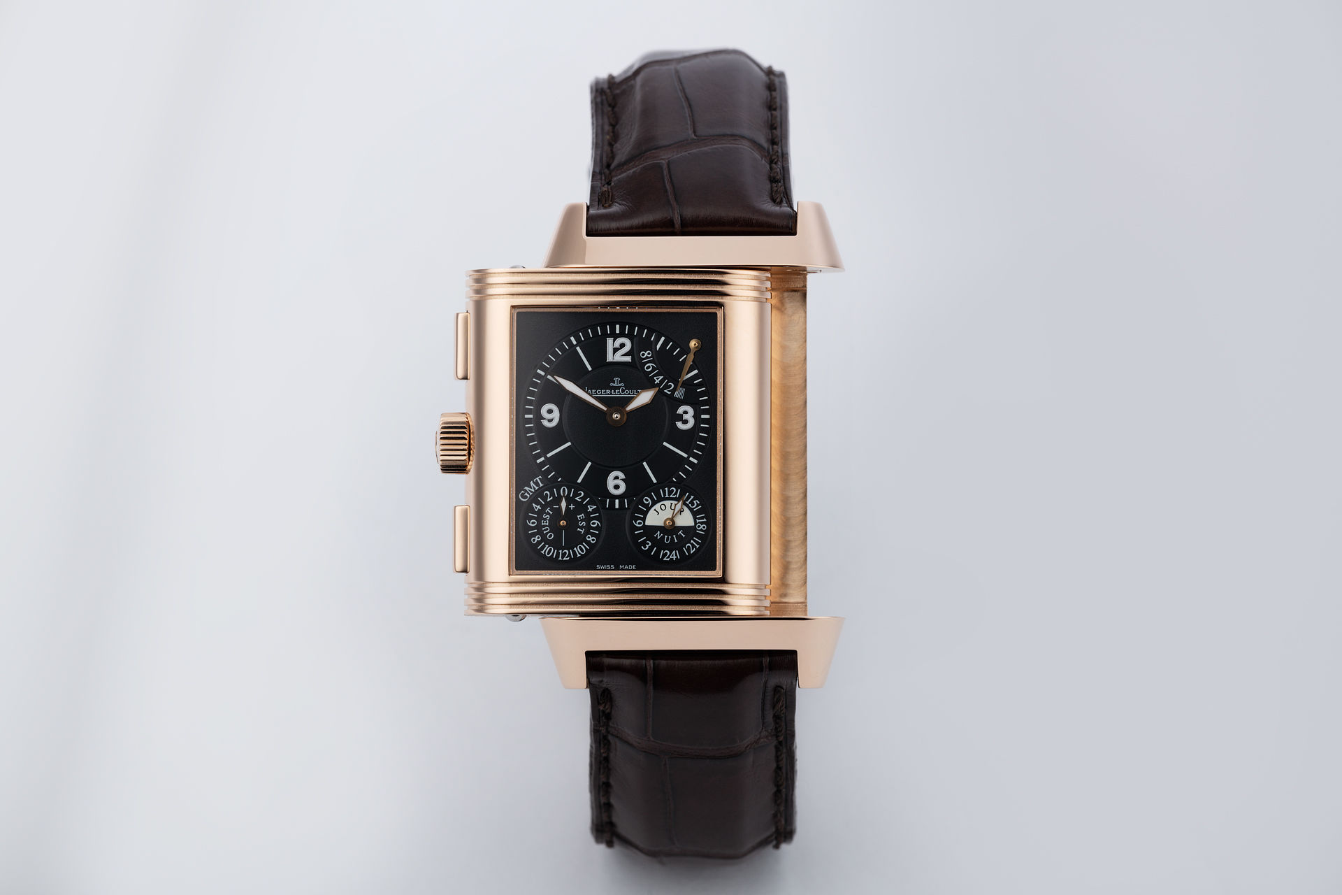 ref 240.2.18 | Rose Gold 'Complete Set' | Jaeger-leCoultre Reverso Grande GMT