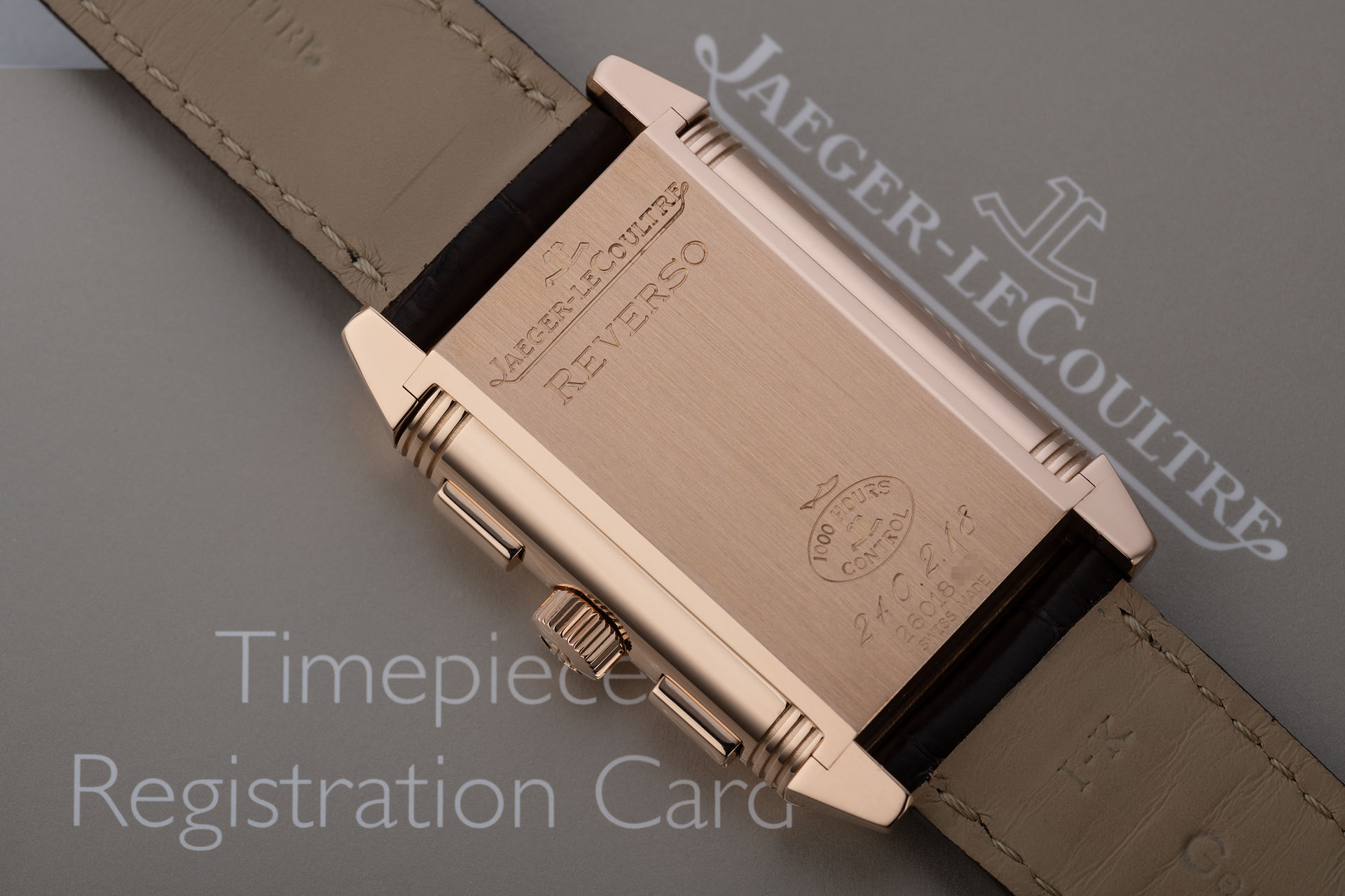 ref 240.2.18 | Rose Gold 'Complete Set' | Jaeger-leCoultre Reverso Grande GMT