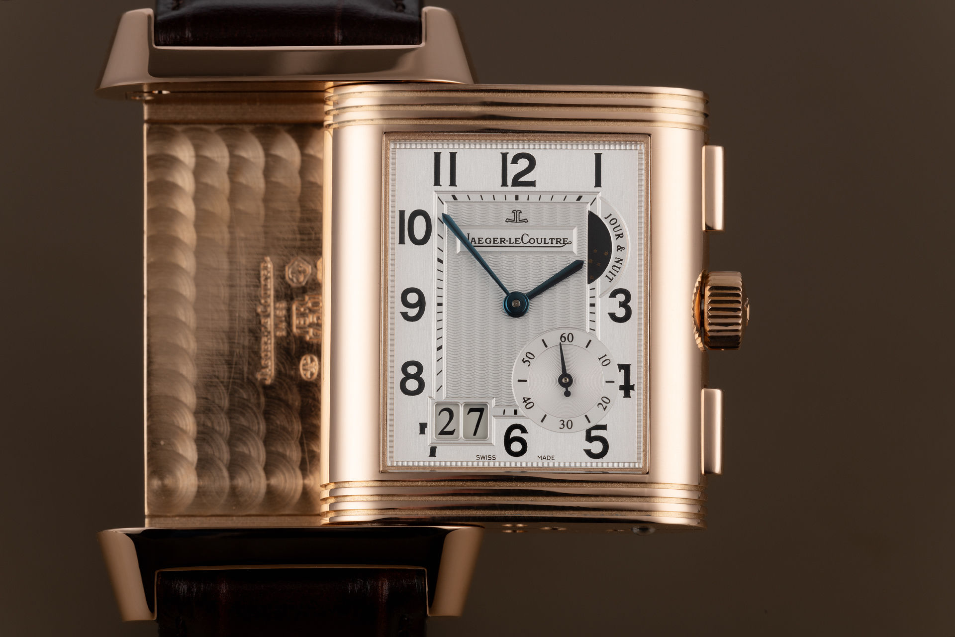 Rose Gold - "Full Set" | ref 240.2.18 | Jaeger-leCoultre Reverso Grande GMT