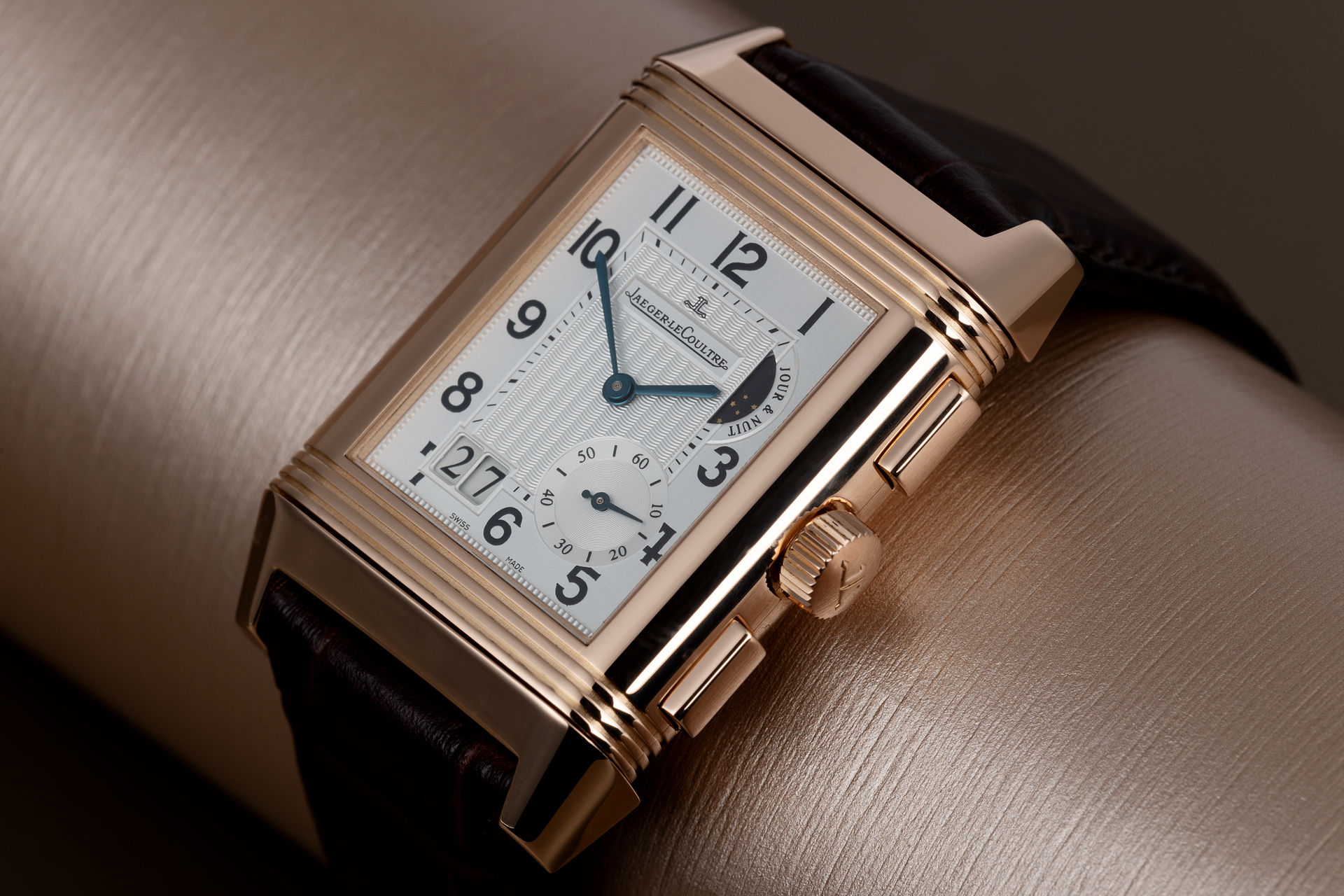 Rose Gold - "Full Set" | ref 240.2.18 | Jaeger-leCoultre Reverso Grande GMT