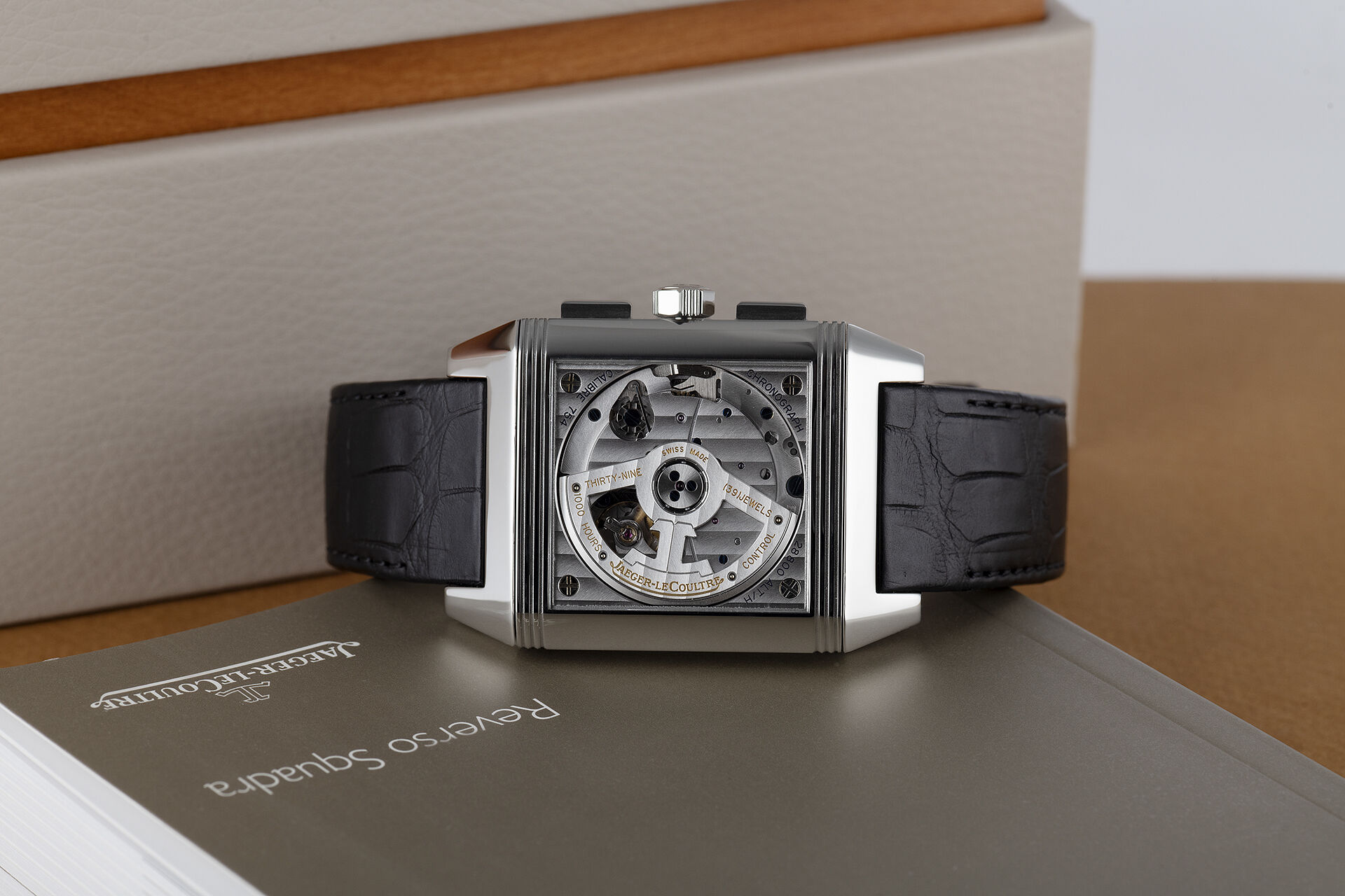 ref 230.8.45 | Limited Edition 'GMT Chronograph' | Jaeger-leCoultre Reverso Squadra GMT