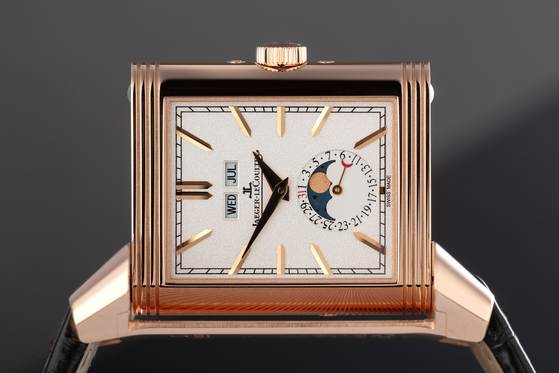 ref 3912420  | Rose Gold 'Box & Certificate' | Jaeger-leCoultre Reverso Tribute Calendar