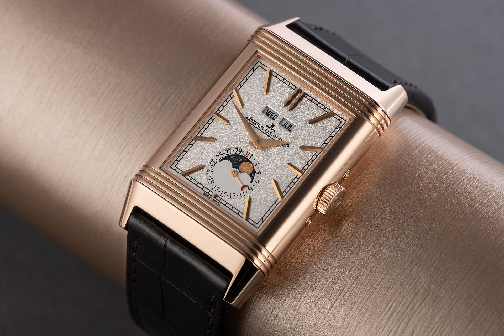 ref 3912420  | Rose Gold 'Box & Certificate' | Jaeger-leCoultre Reverso Tribute Calendar