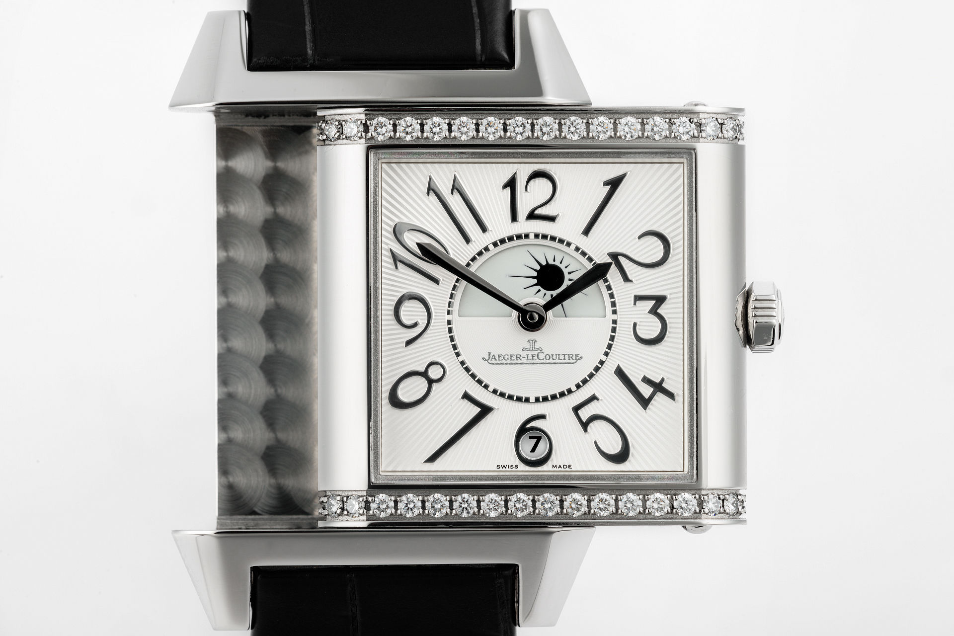 ref 235.8.76 | 'Diamond Case' Automatic | Jaeger-leCoultre Squadra duetto