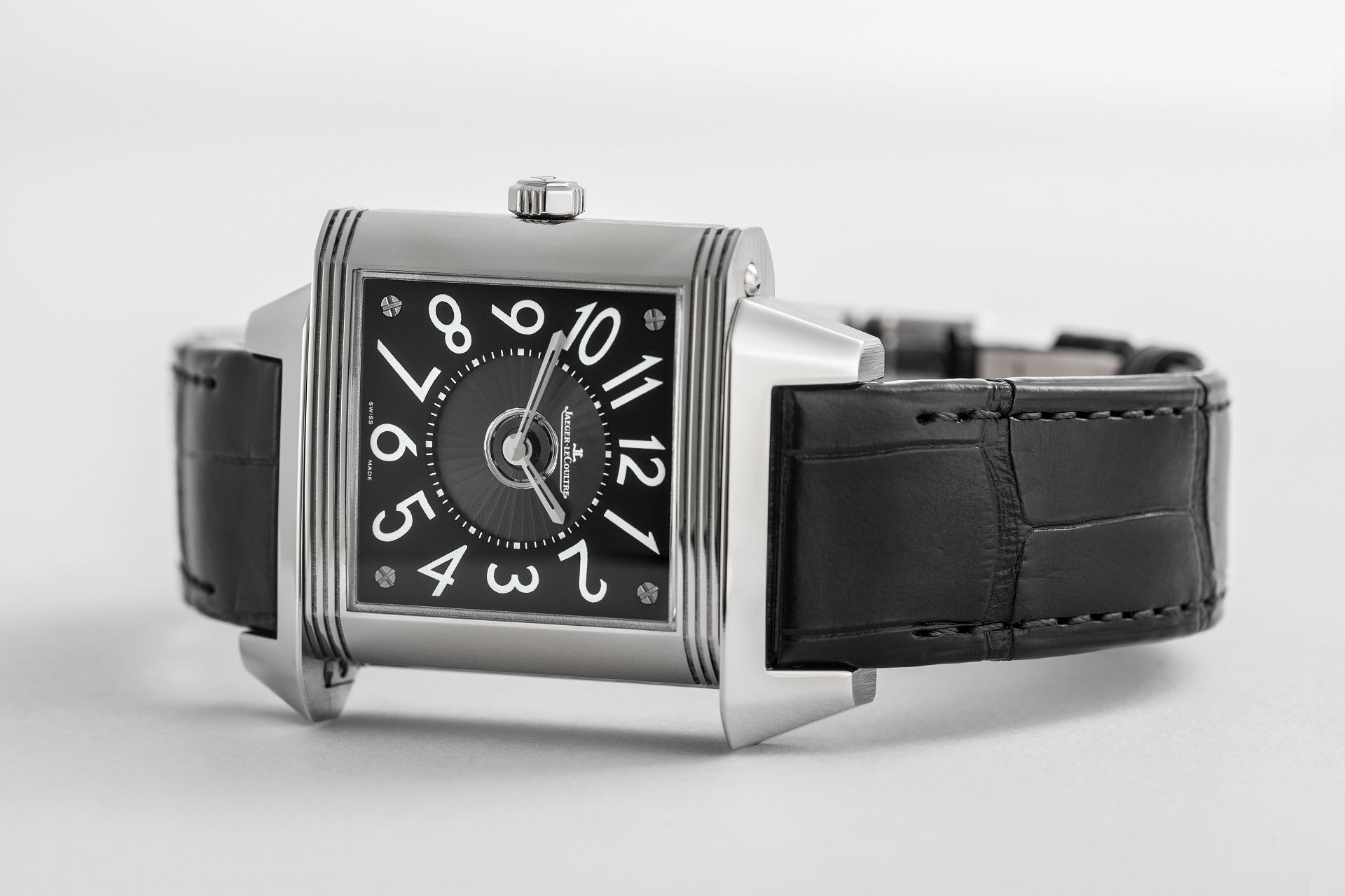 ref 235.8.76 | 'Diamond Case' Automatic | Jaeger-leCoultre Squadra duetto