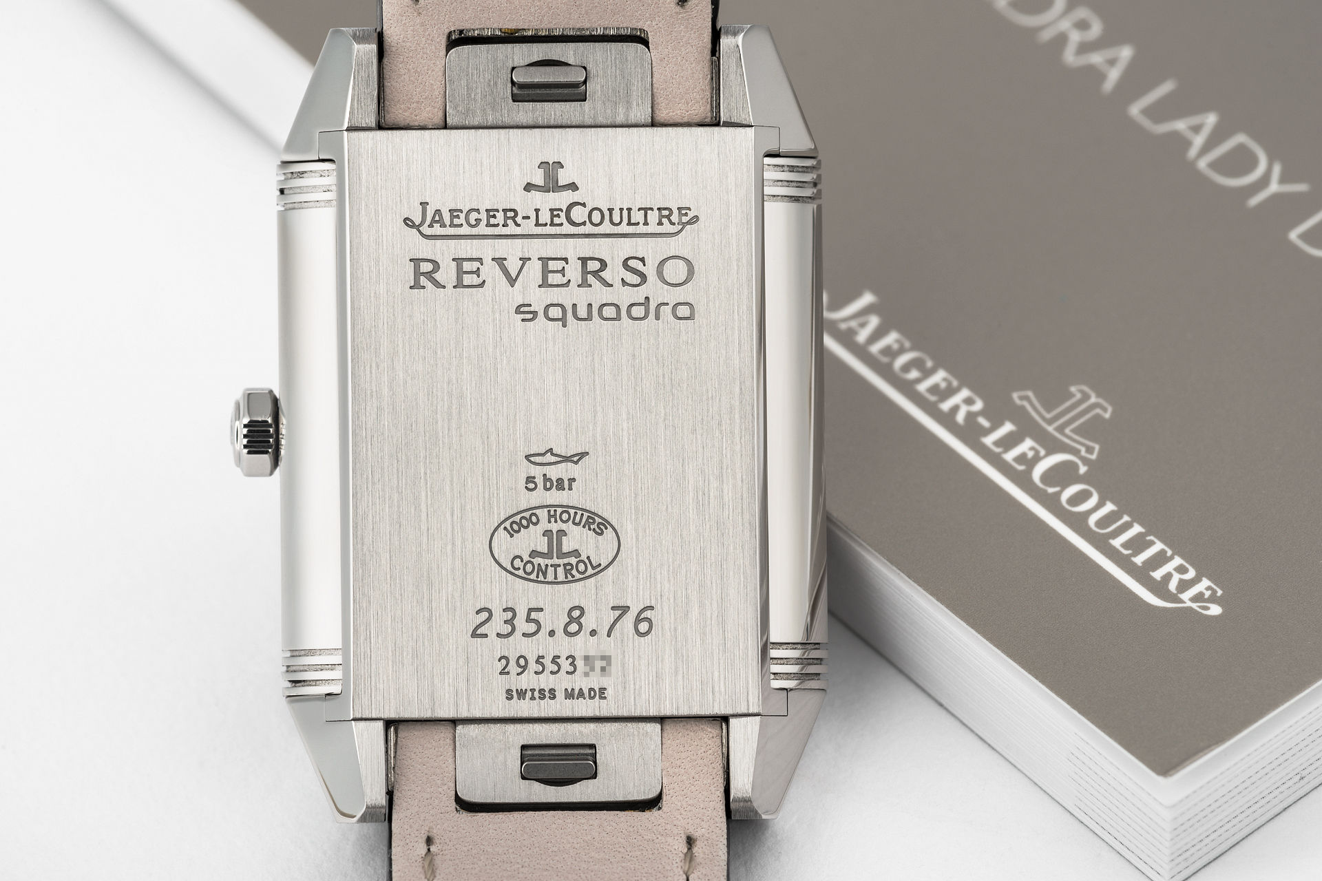 ref 235.8.76 | 'Diamond Case' Automatic | Jaeger-leCoultre Squadra duetto