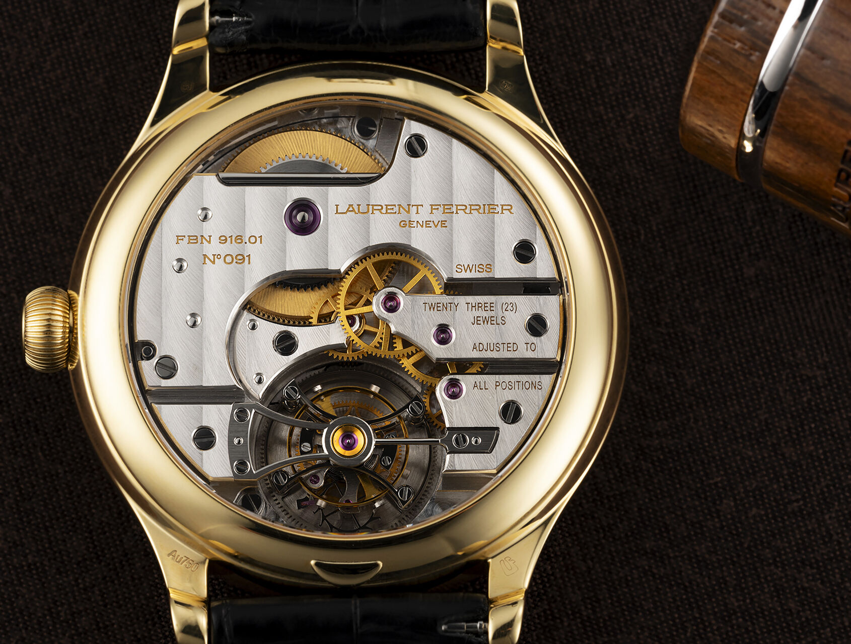 ref LCF001.02.J1.E09 | Tourbillon Double Spiral | Laurent Ferrier Galet Classic