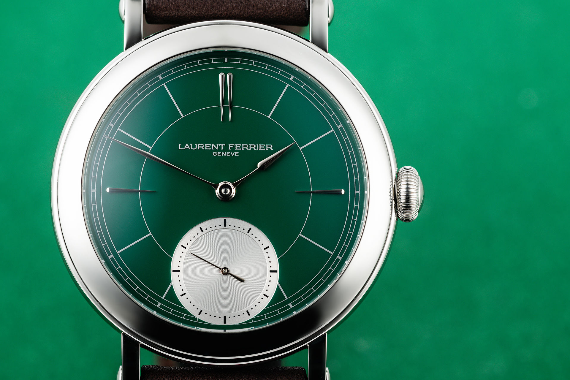 Enamel Dial "Only 5 Made" |  | Laurent Ferrier Galet Micro-Rotor Montre Ecole