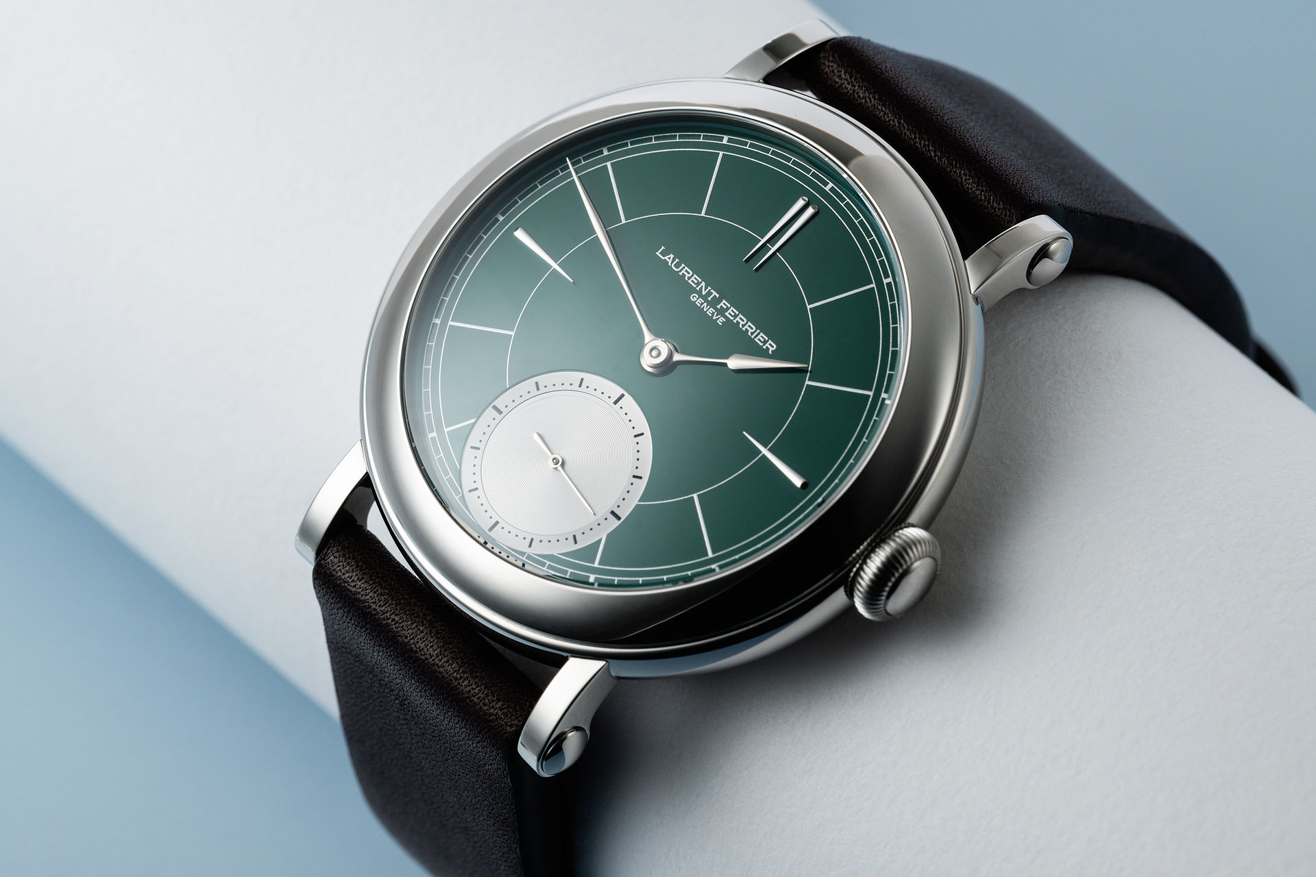 Enamel Dial "Only 5 Made" |  | Laurent Ferrier Galet Micro-Rotor Montre Ecole