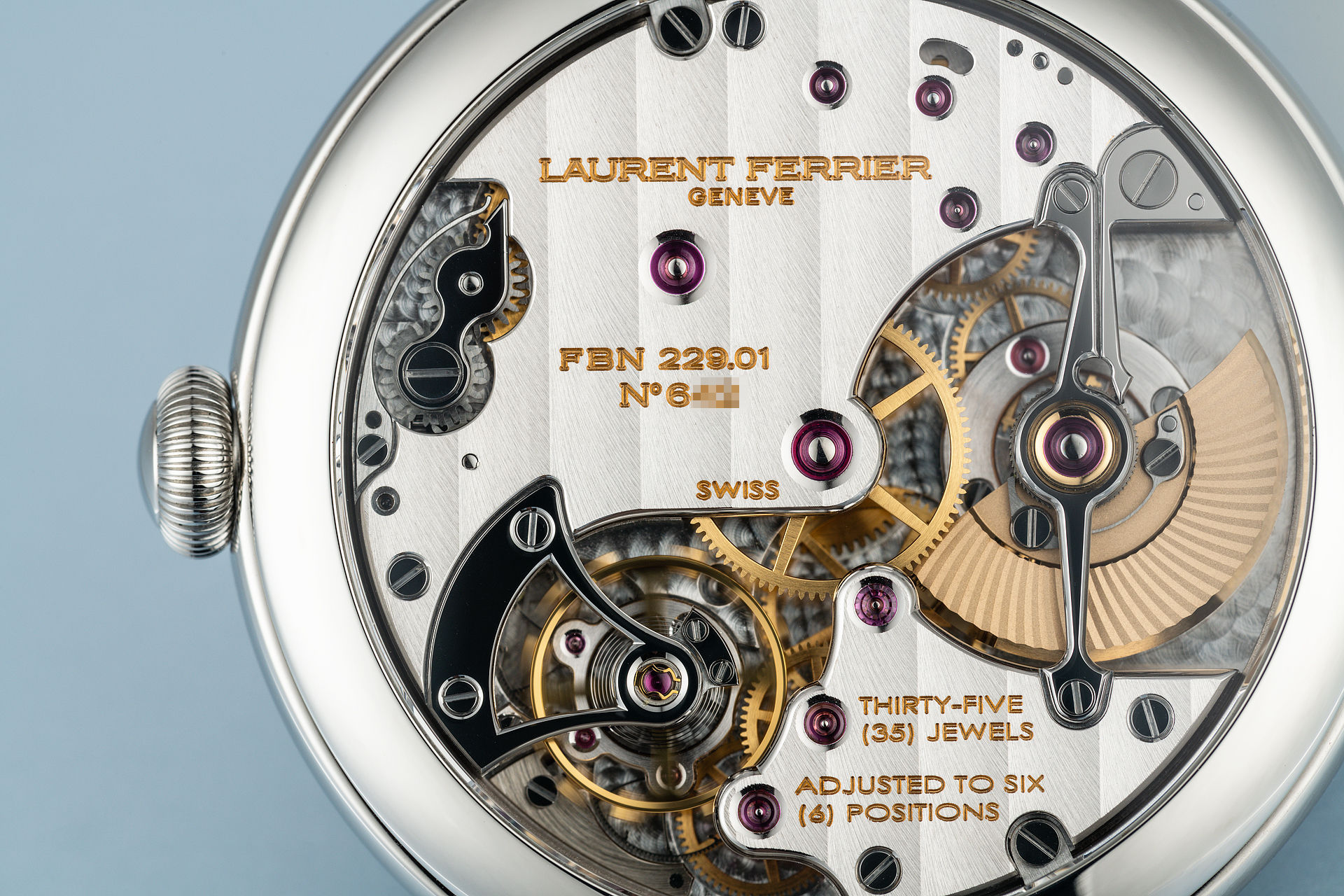 Enamel Dial "Only 5 Made" |  | Laurent Ferrier Galet Micro-Rotor Montre Ecole