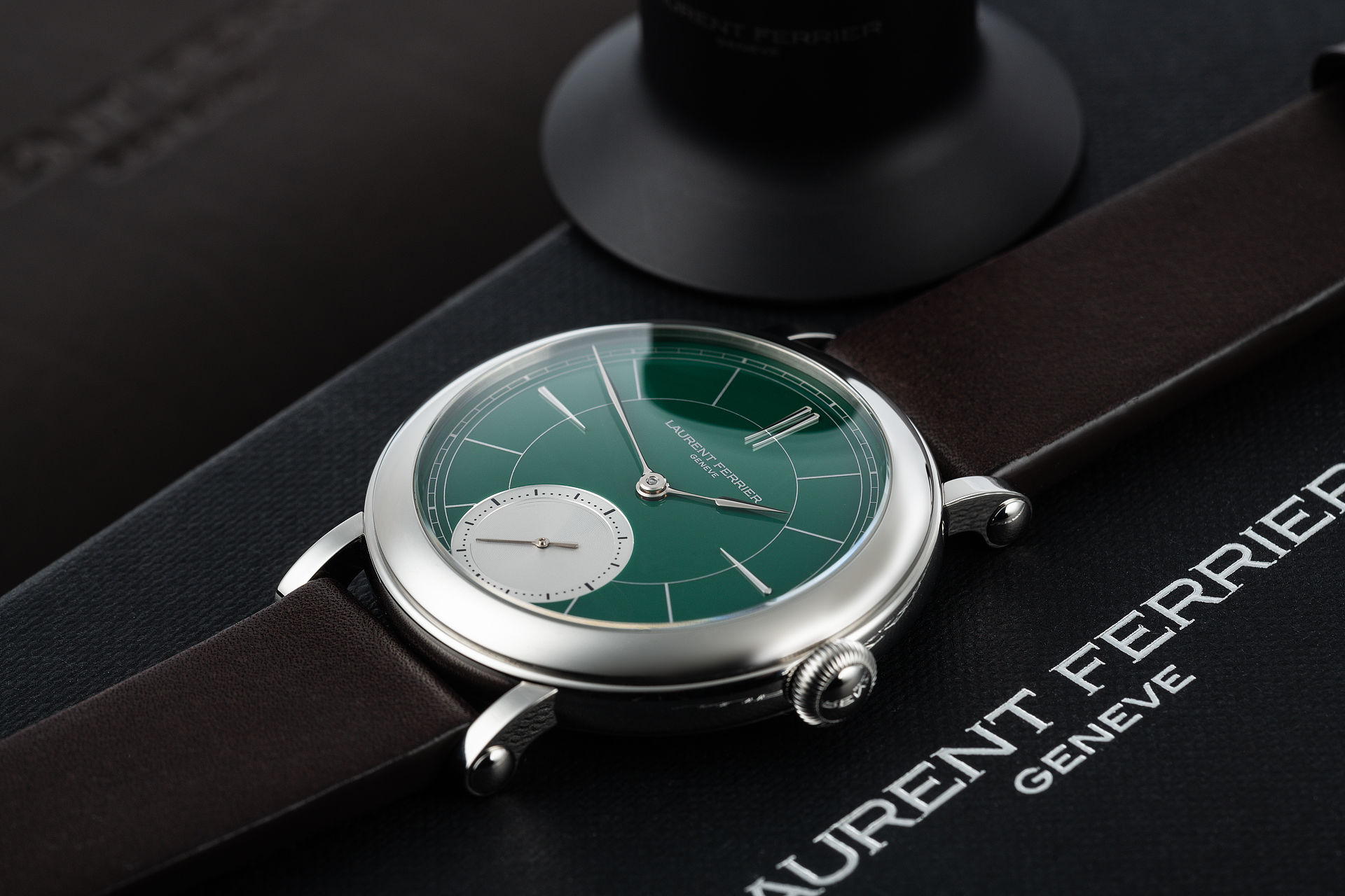 Enamel Dial "Only 5 Made" |  | Laurent Ferrier Galet Micro-Rotor Montre Ecole