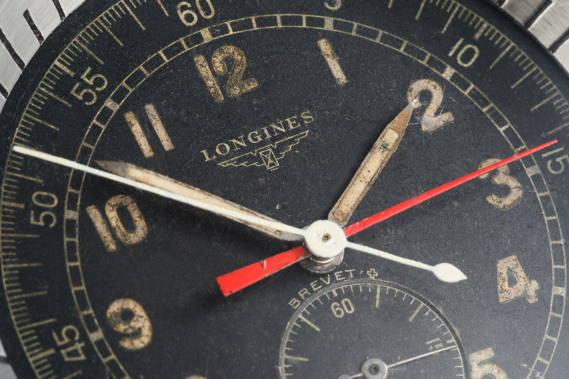 ref 23711D | Vintage Pilot's - 'Chronostop' | Longines Pilot's Chronograph