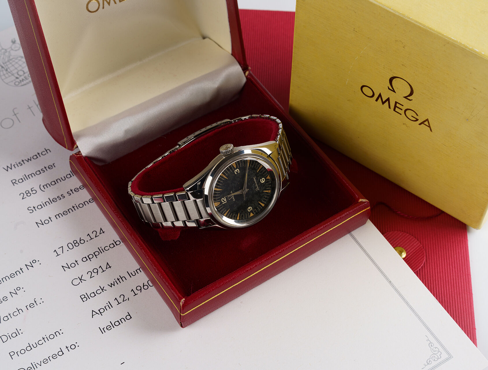 ref 2914-4 | Railmaster - 1960 | Omega Railmaster