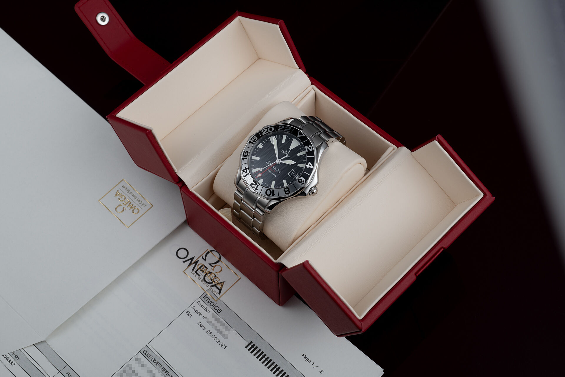 ref 25345000 | 2 Year Omega Service Warranty | Omega Seamaster