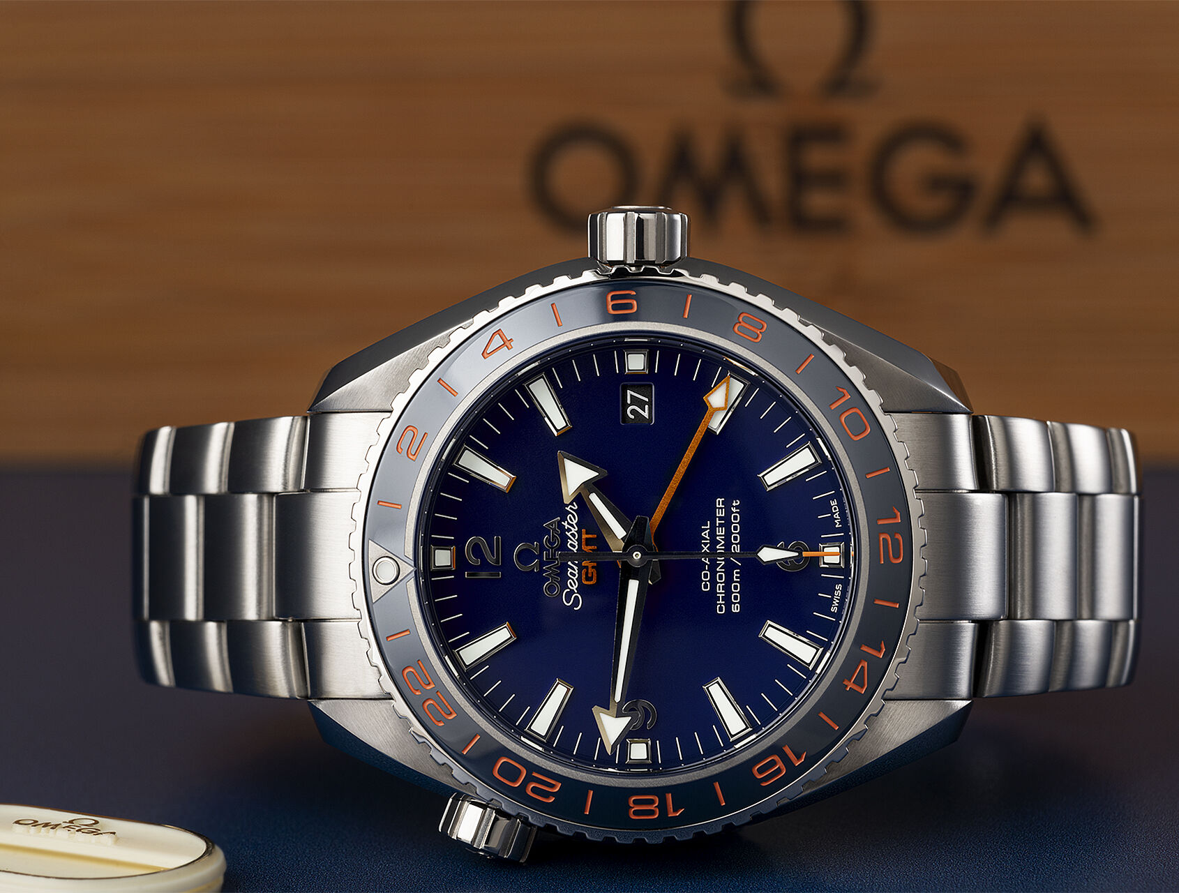 tham chiếu 23230442203001 |  Tổ chức GoodPlanet |  Đồng hồ Omega Seamaster 600