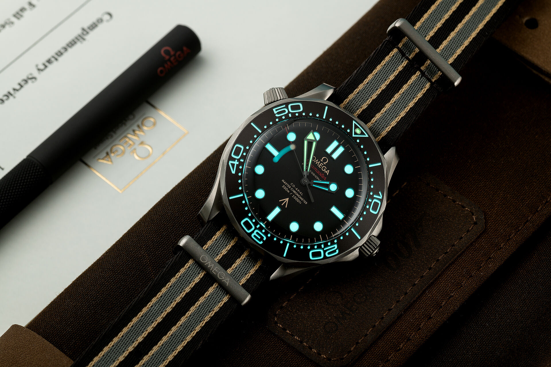 ref 210.92.42.20.01.001 | 'No Time To Die' | Omega Seamaster Diver 300