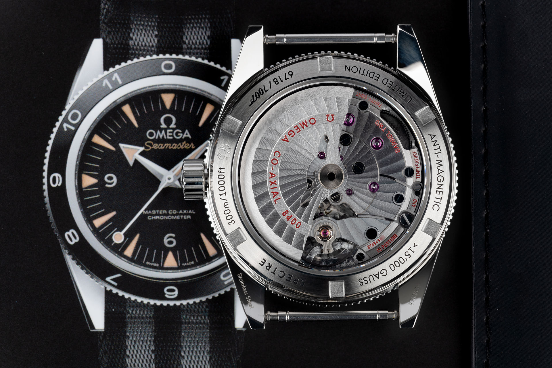 ref 233.32.41.21.01.001 | Limited Edition 'Omega Warranty' | Omega Seamaster Spectre