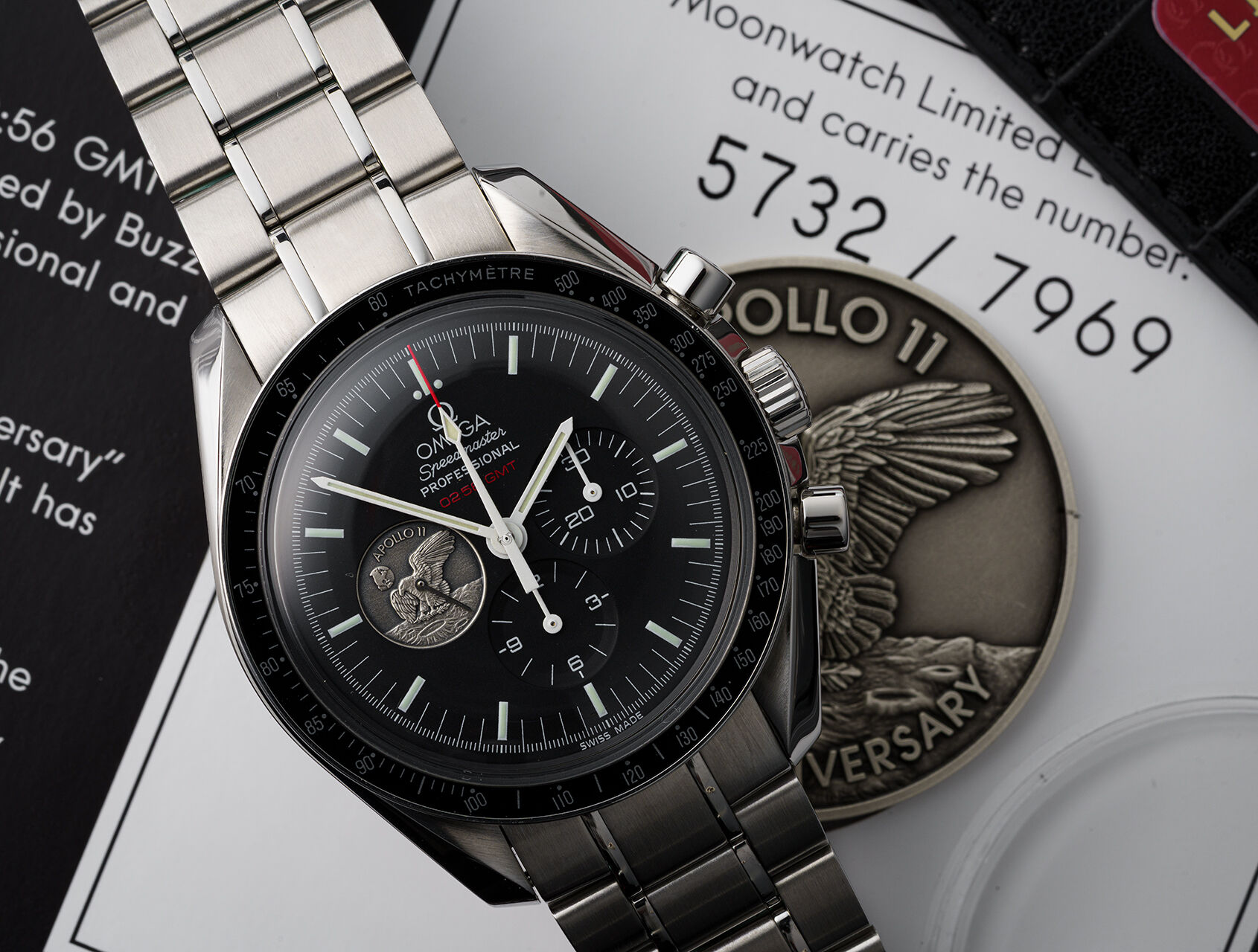 ref 311.30.42.30.01.002 | Speed Master Professional Apollo 11 40th Anniversary | Omega Speed Master Professional Apollo 11 40th Anniversary